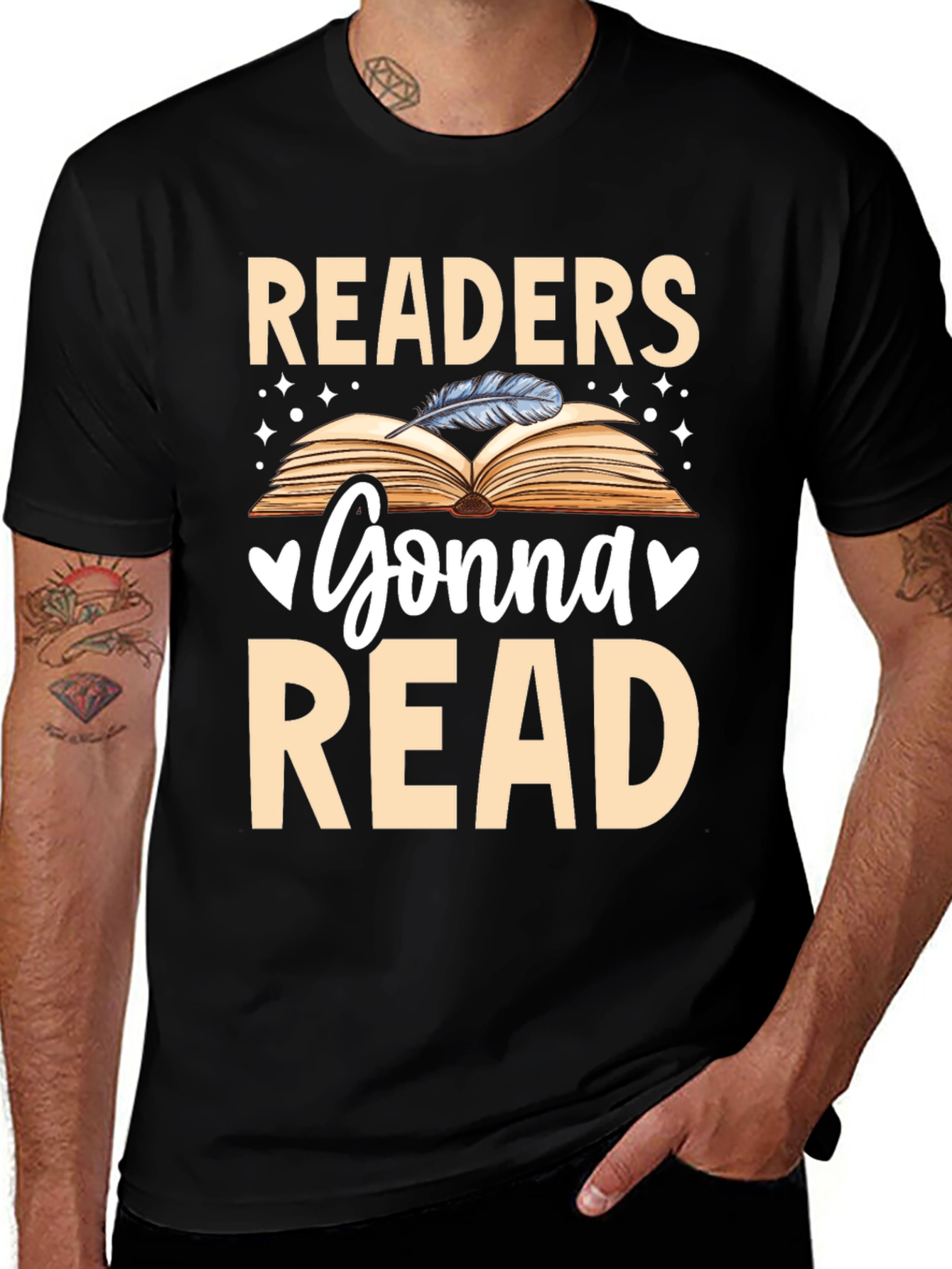Variant 29 of Readers Gonna Read Graphic T-Shirt