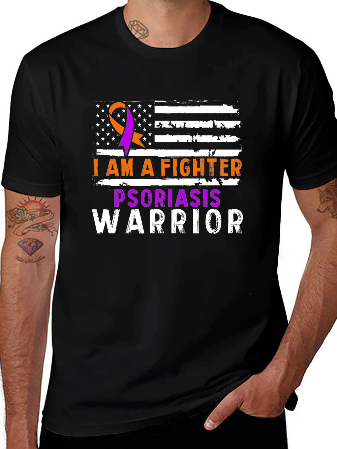 Psoriasis Awareness Fighter T-Shirt