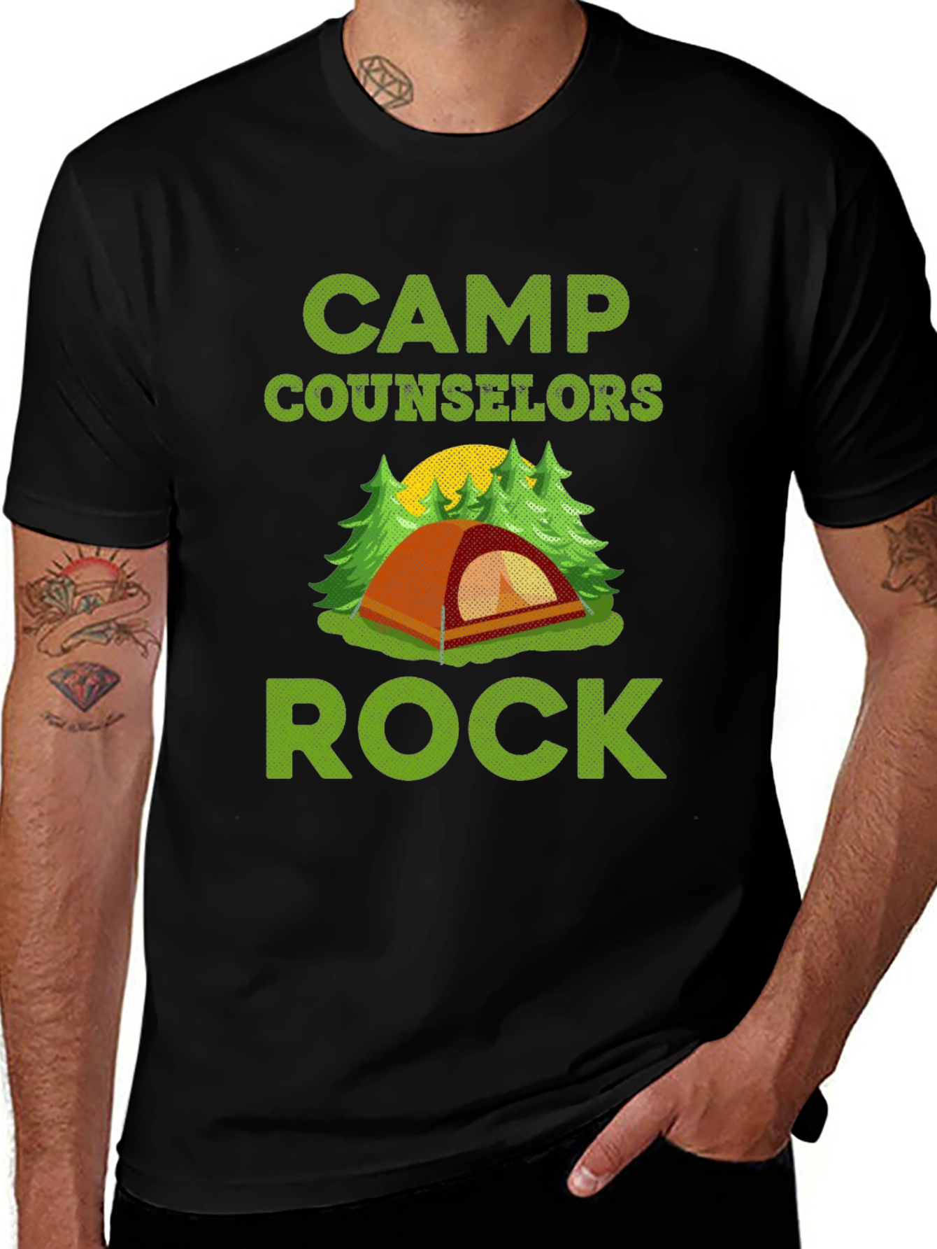 Variant 7 of Camp Counselors Rock T-Shirt