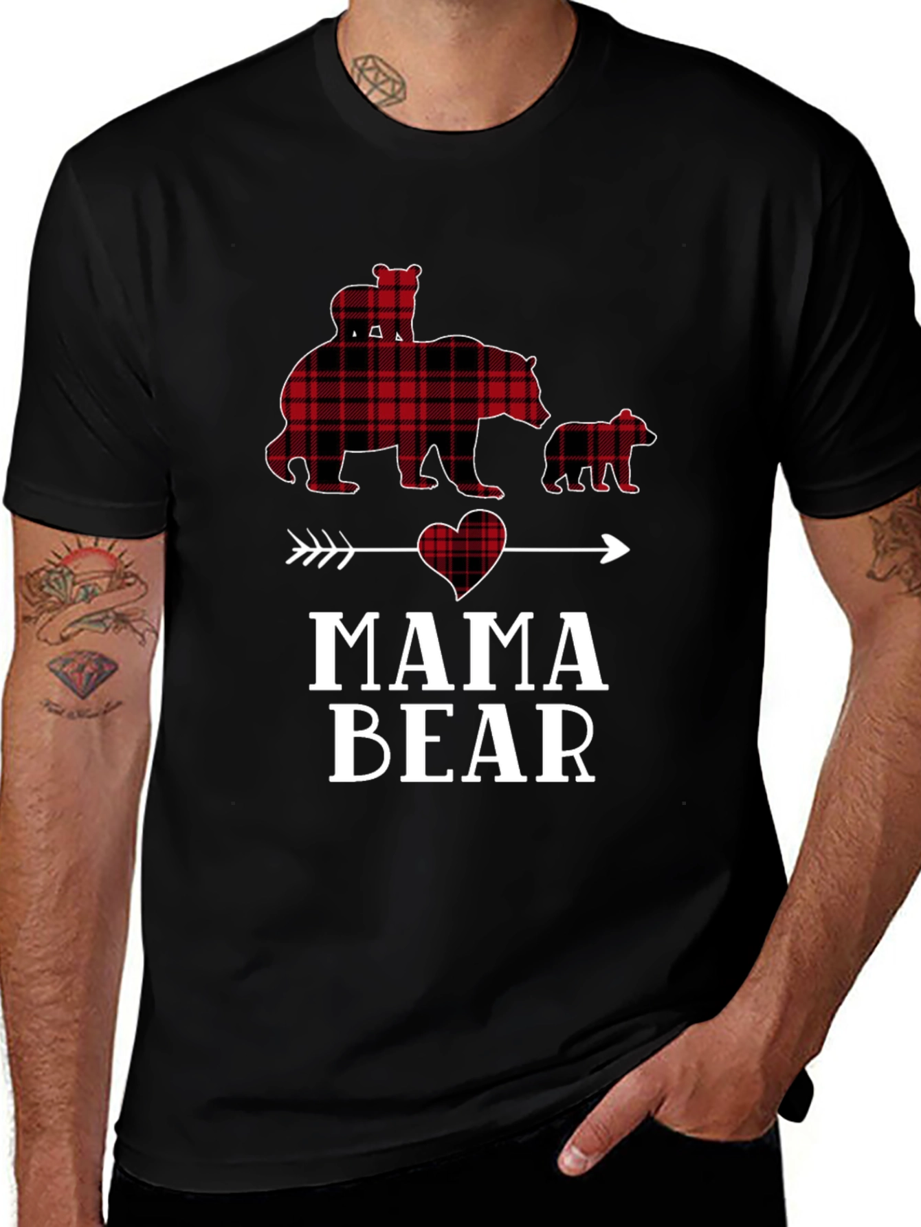 Mama Bear Graphic T-Shirt