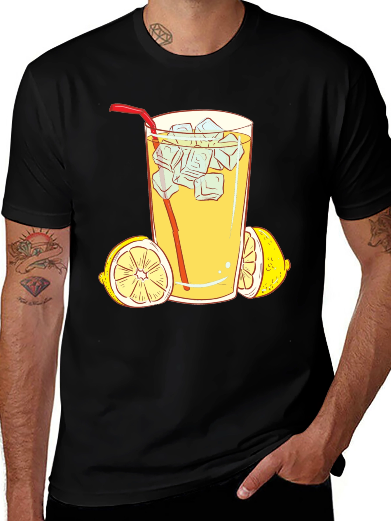 Variant 5 of Lemonade Graphic T-Shirt - Refreshing Style