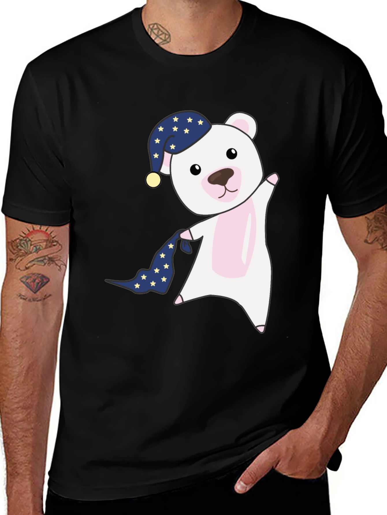 Variant 2 of Cute Sleeping Bear T-Shirt