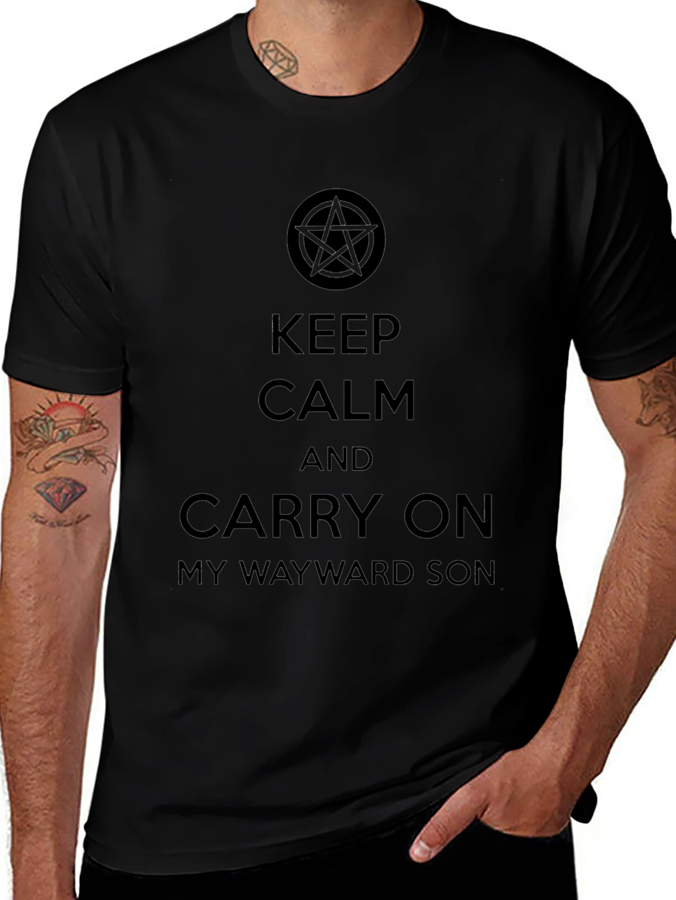 Variant 13 of Keep Calm Supernatural Tee