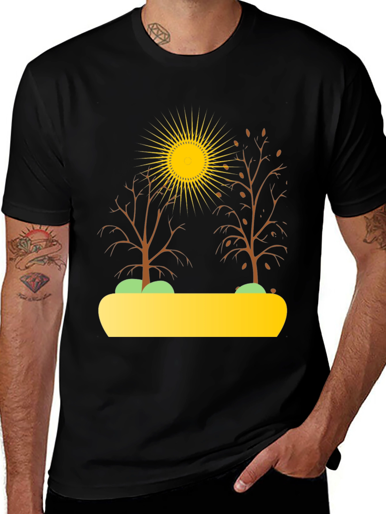 Variant 12 of Nature Graphic Print T-Shirt