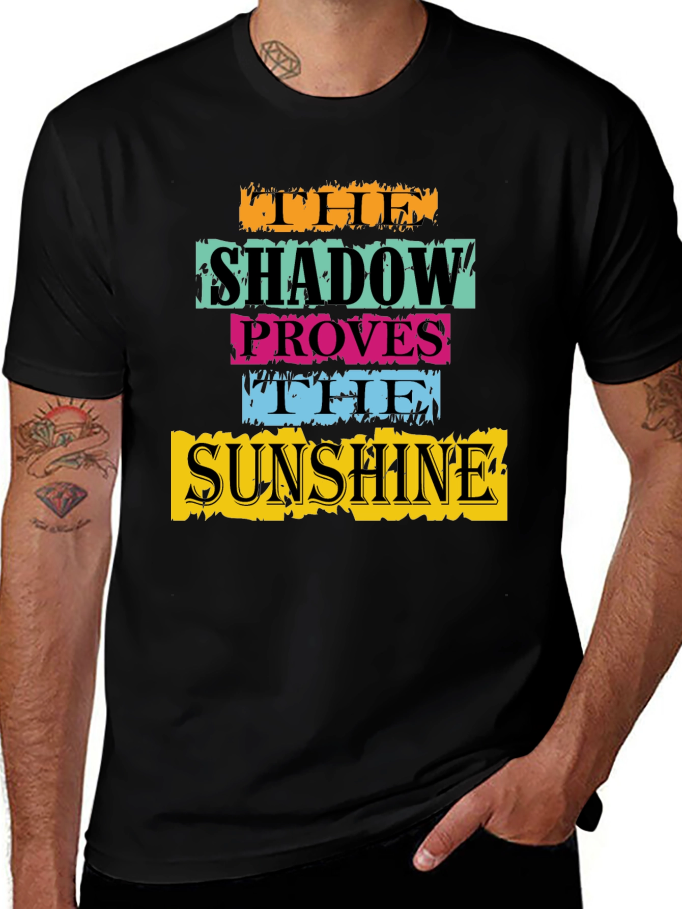 Variant 16 of The Shadow Proves The Sunshine Graphic T-Shirt