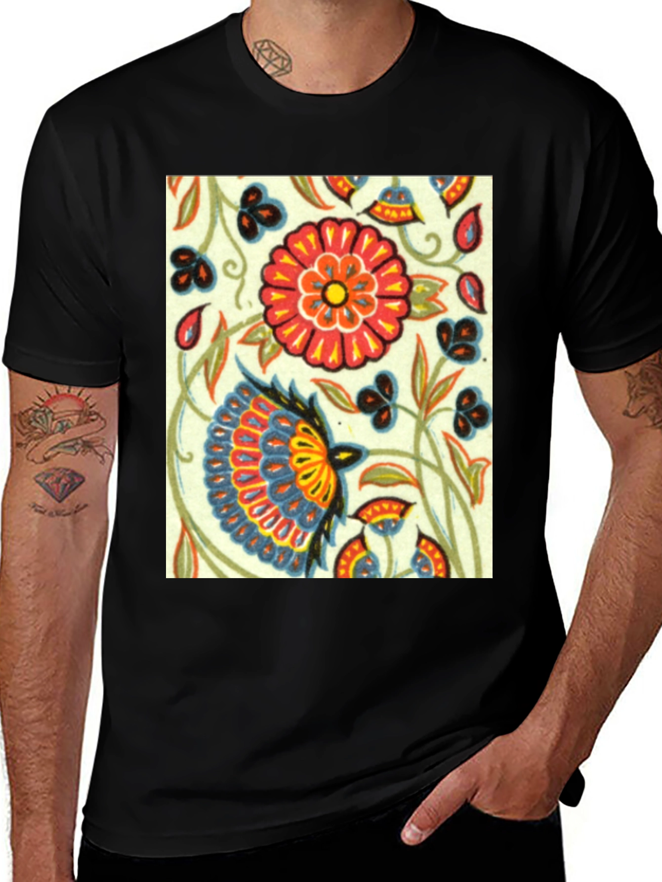 Variant 28 of Floral Print T-Shirt