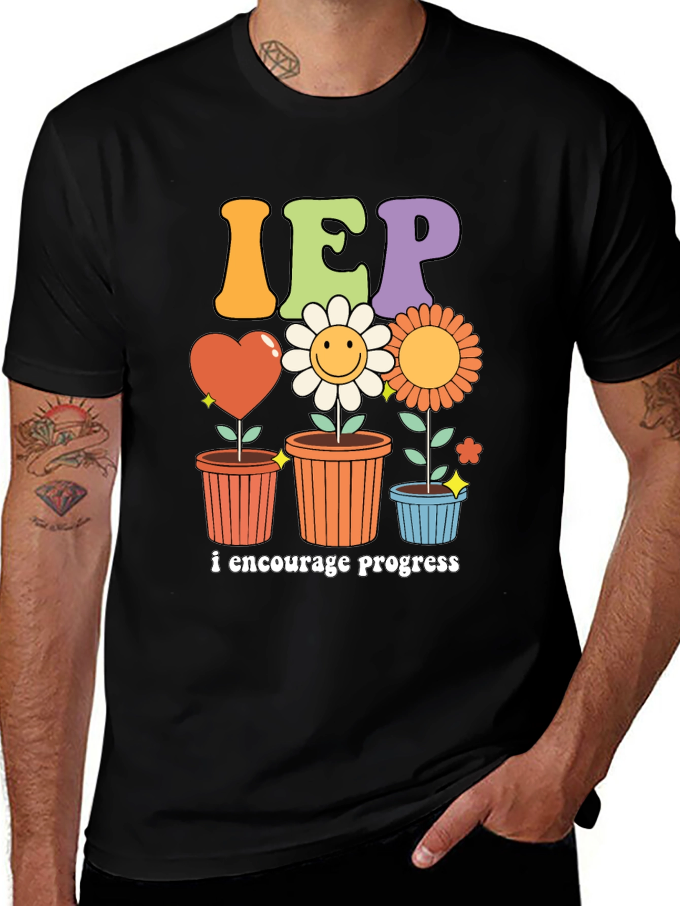 IEP Teacher Encourages Progress T-Shirt