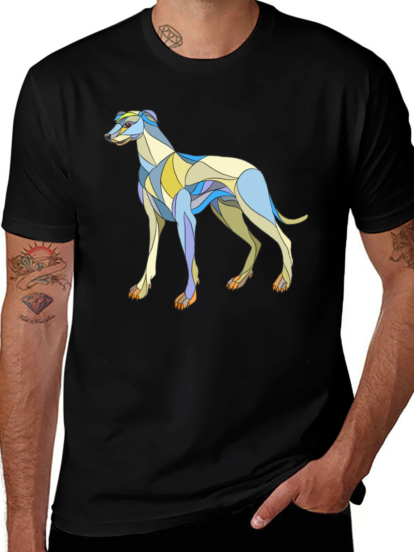 Variant 25 of Dog Breed T-Shirt - Artistic Design