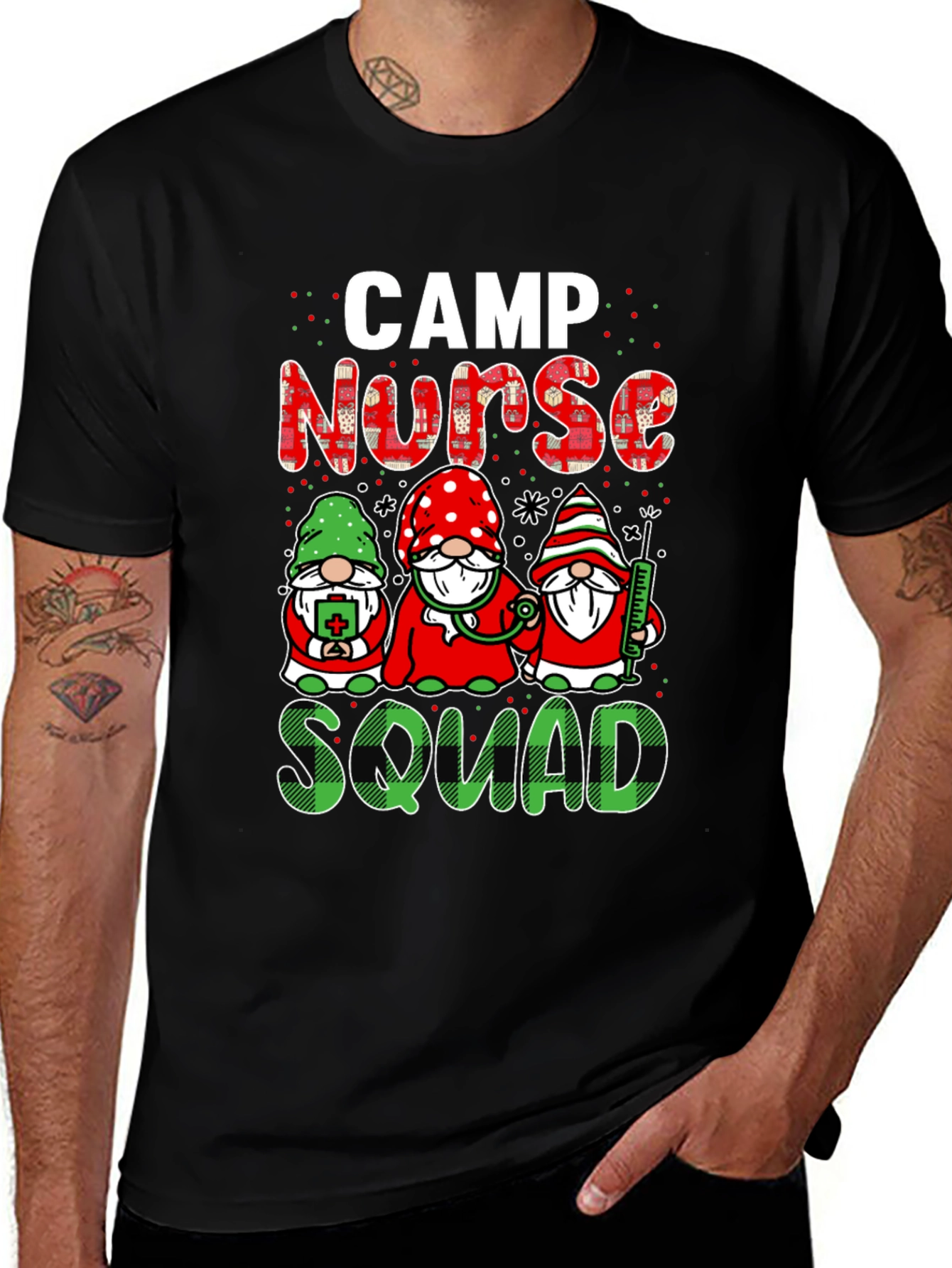 Variant 15 of Camp Nurse Squad Graphic T-Shirt