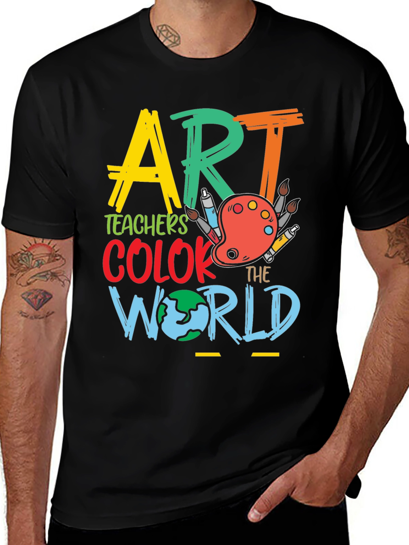 Variant 30 of Art Teachers Color the World T-Shirt