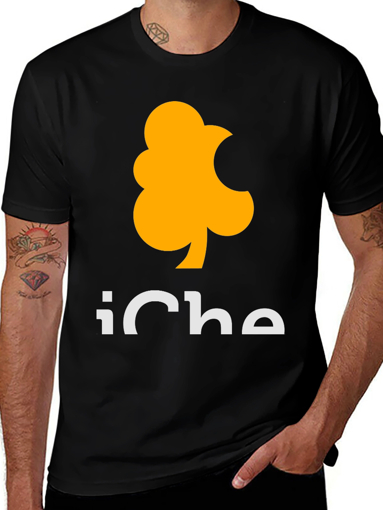 Variant 25 of iChe T-Shirt - Clover Design