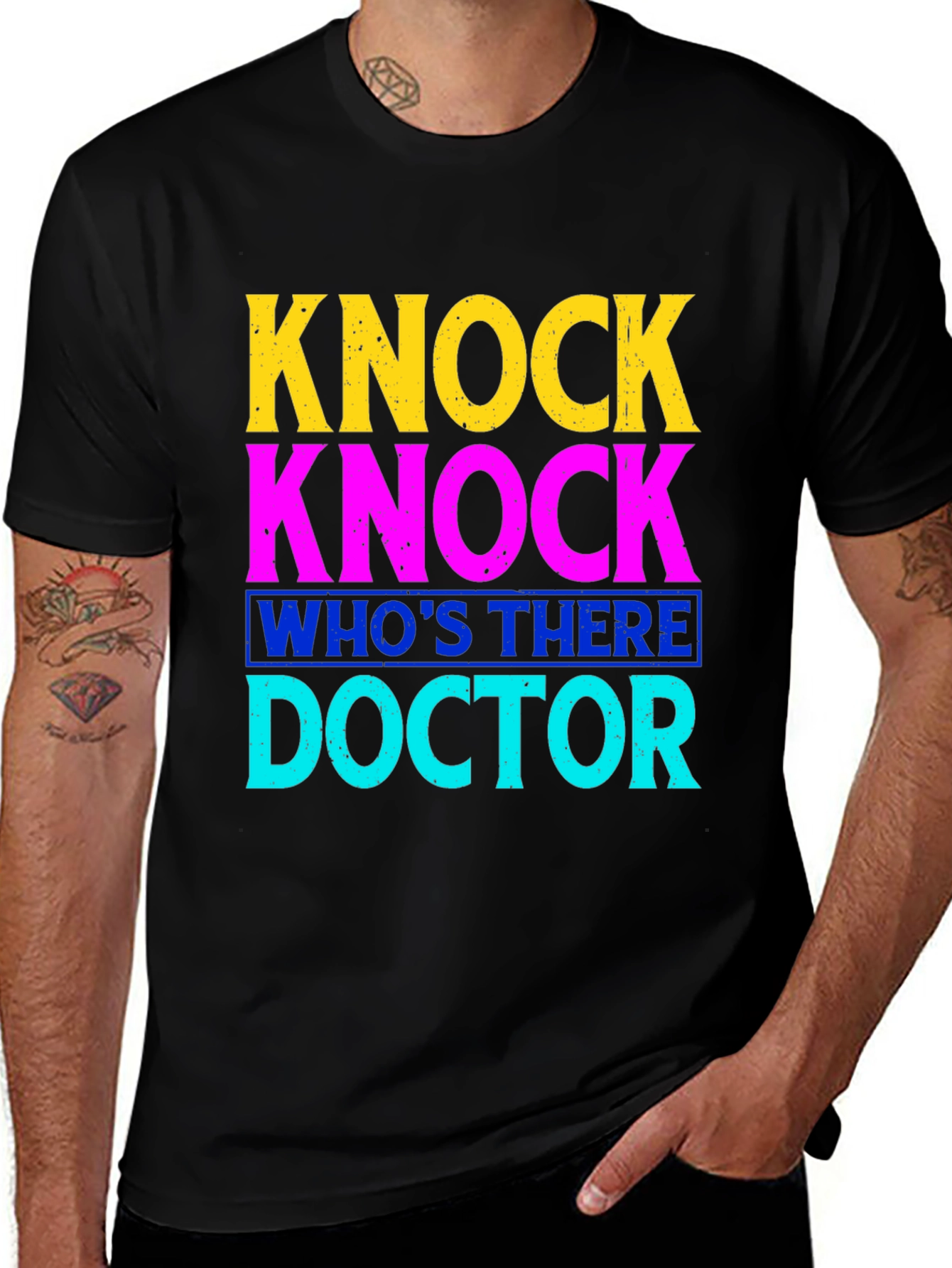 Variant 25 of Knock Knock Doctor T-Shirt