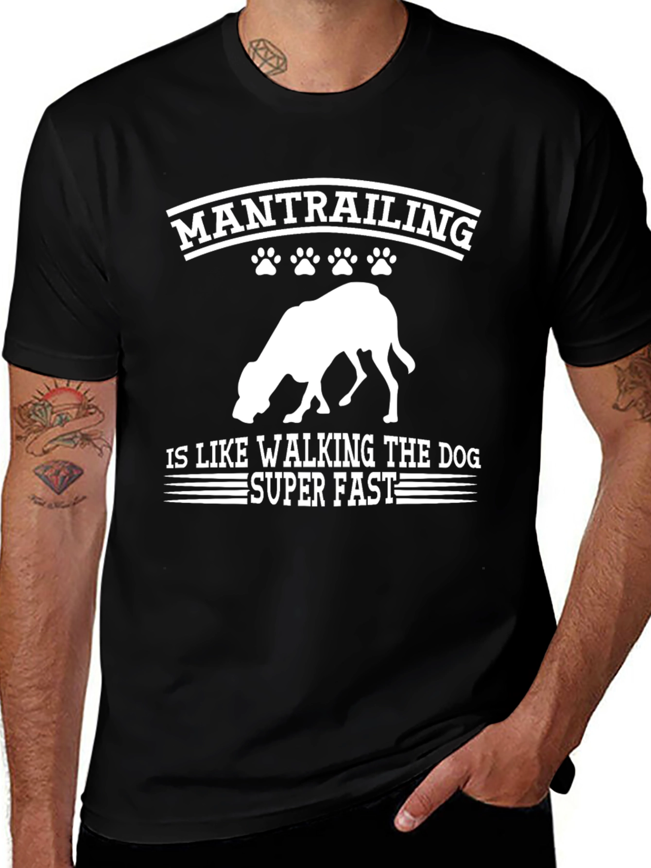 Mantrailing Dog Lover T-Shirt