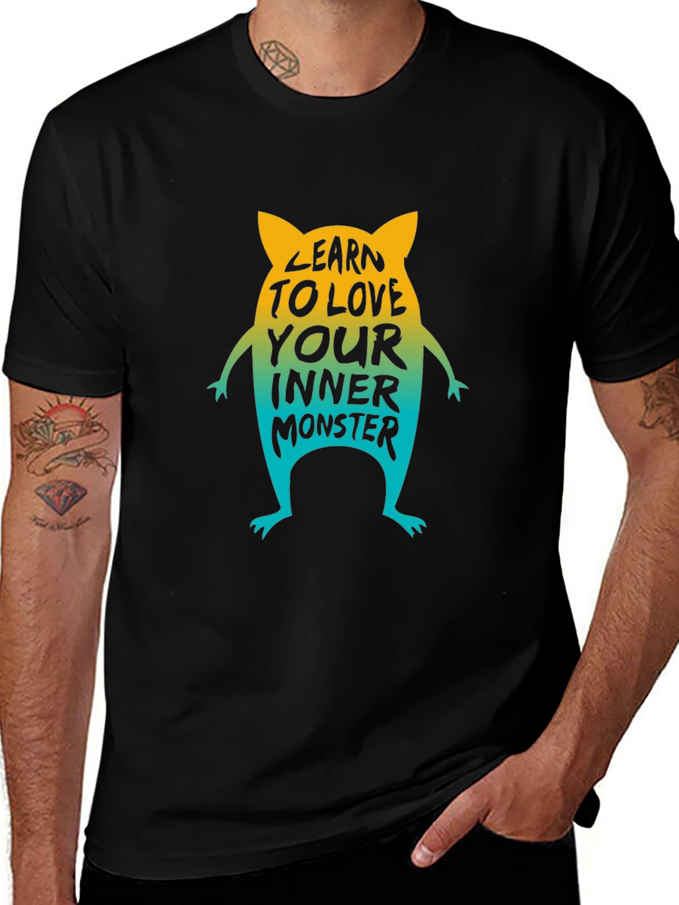 Variant 26 of Learn to Love Your Inner Monster Graphic Tee
