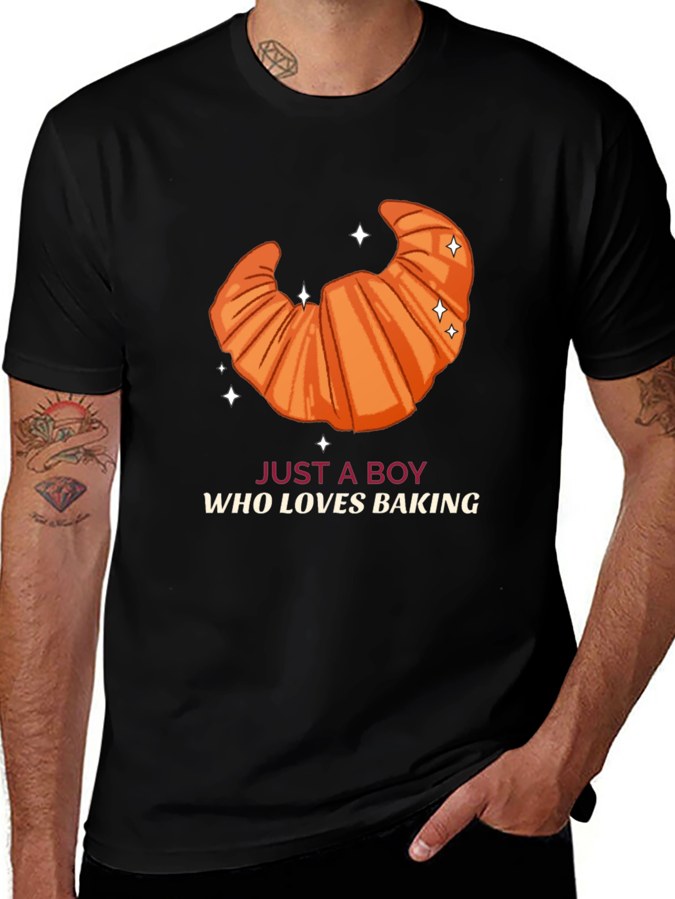 Variant 17 of Just A Boy Who Loves Baking T-Shirt