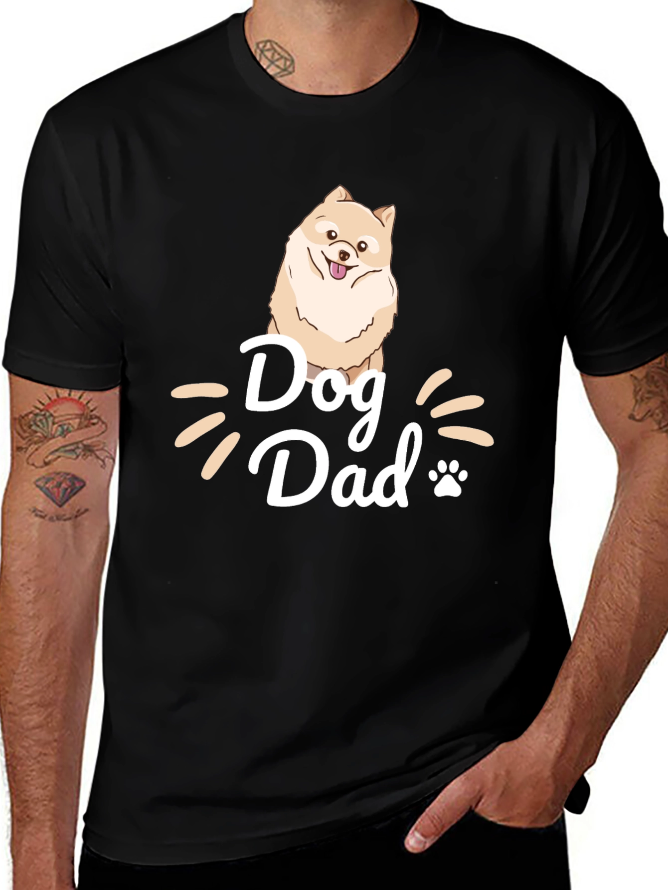 Dog Dad T-Shirt - Cute Dog Lover Apparel