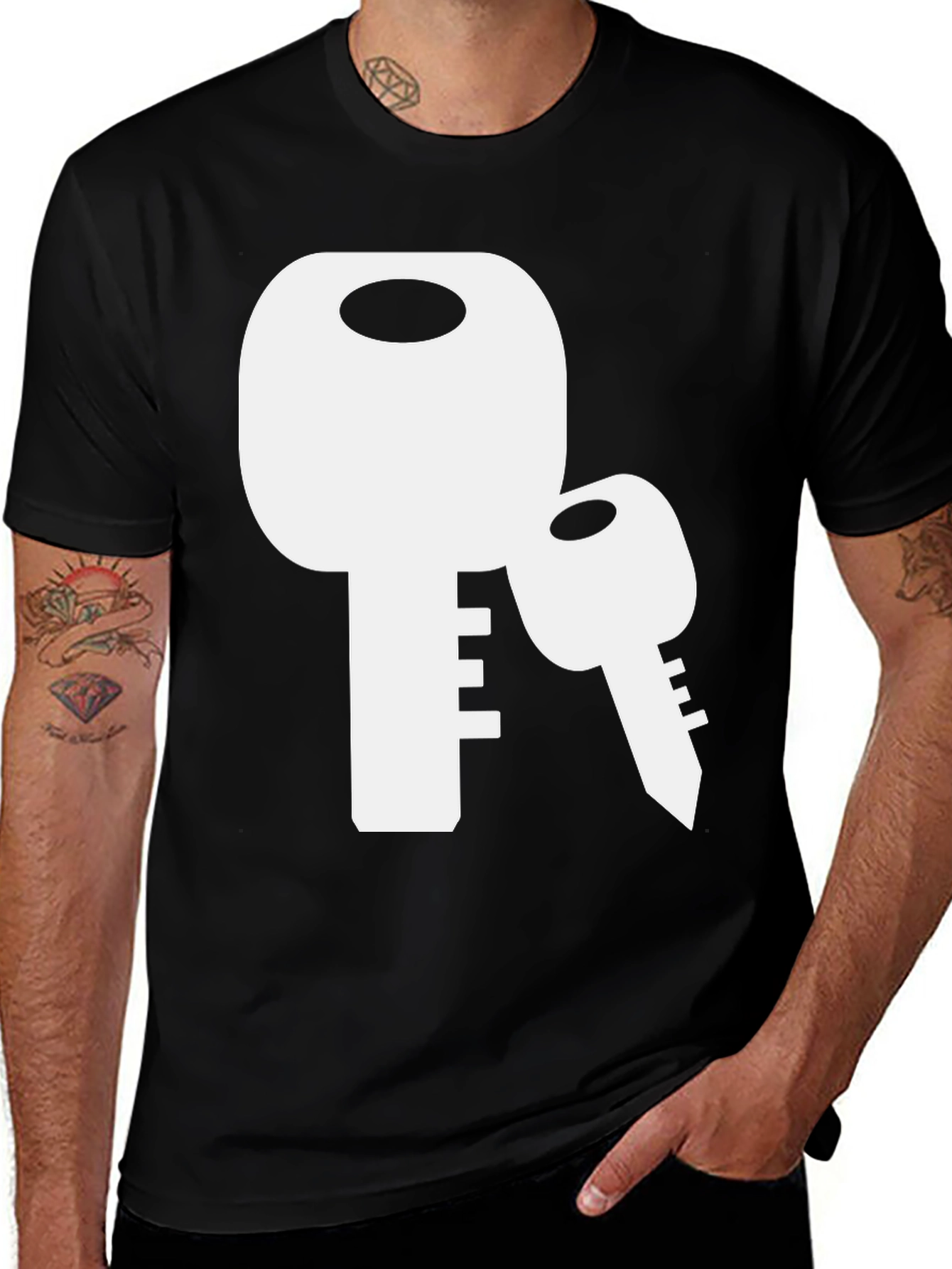 Variant 25 of Key to My Heart Graphic Tee