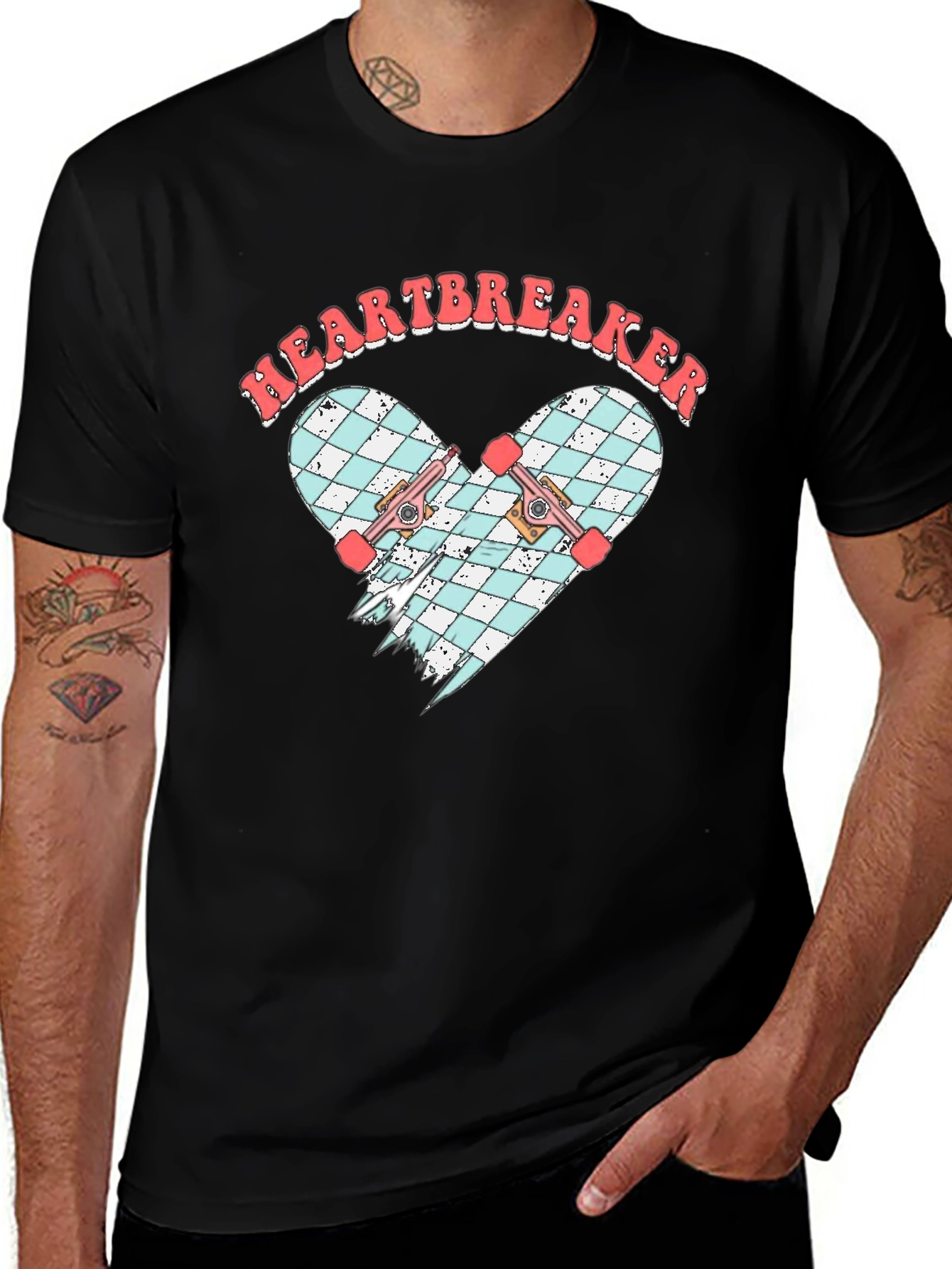 Variant 30 of Heartbreaker Skateboard Graphic Tee