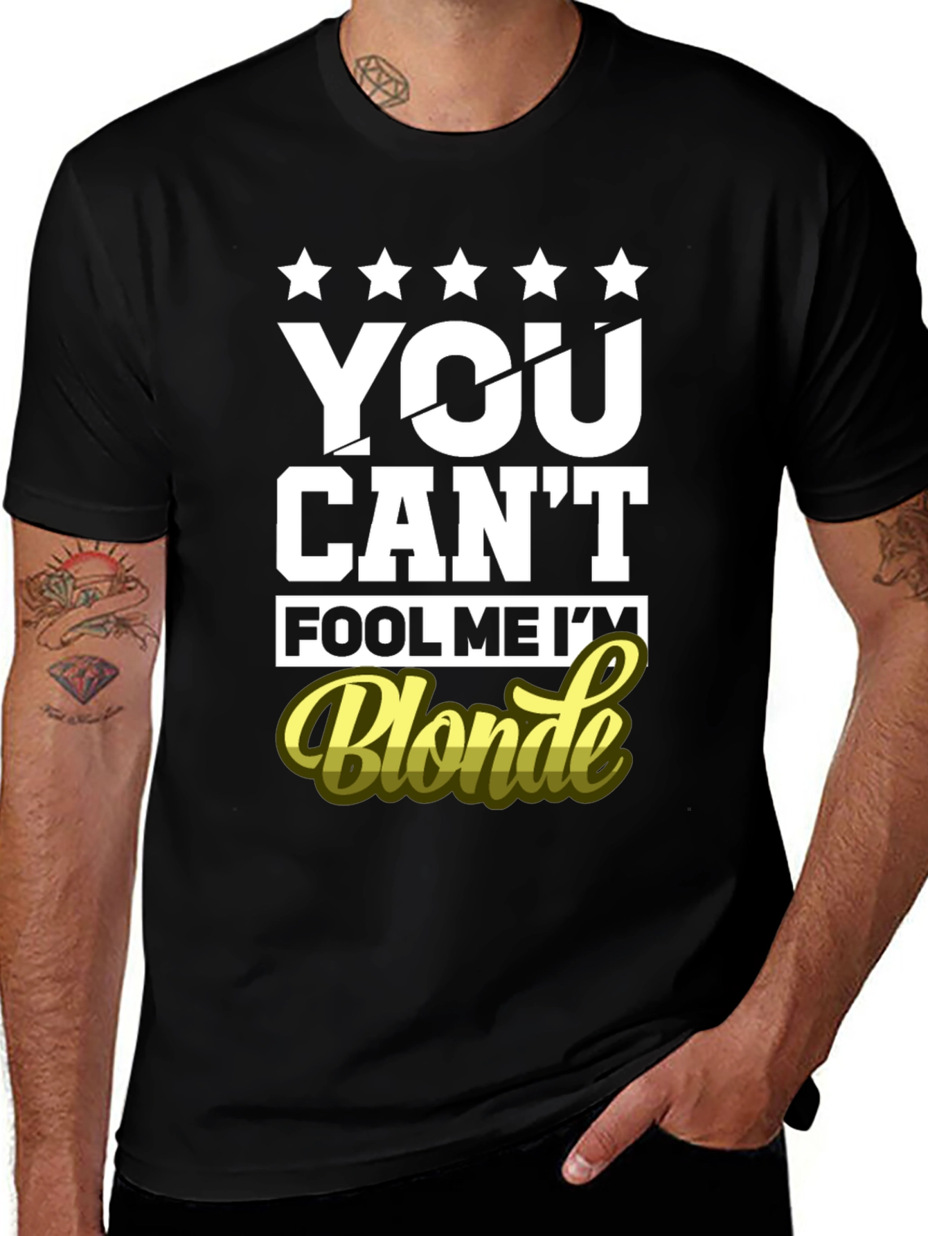 Variant 21 of You Can't Fool Me I'm Blonde Graphic T-Shirt