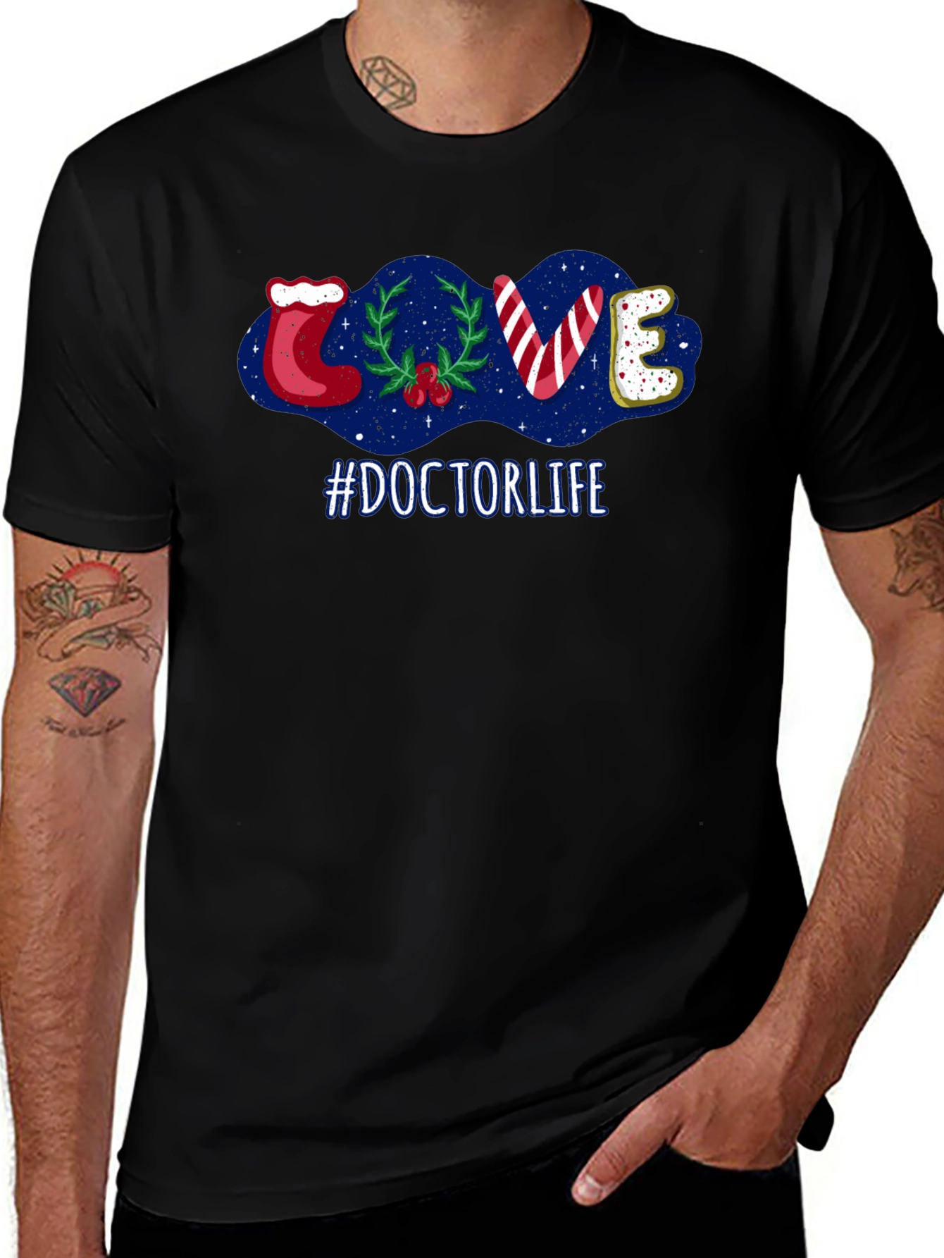 Variant 28 of Doctor Life Holiday T-Shirt