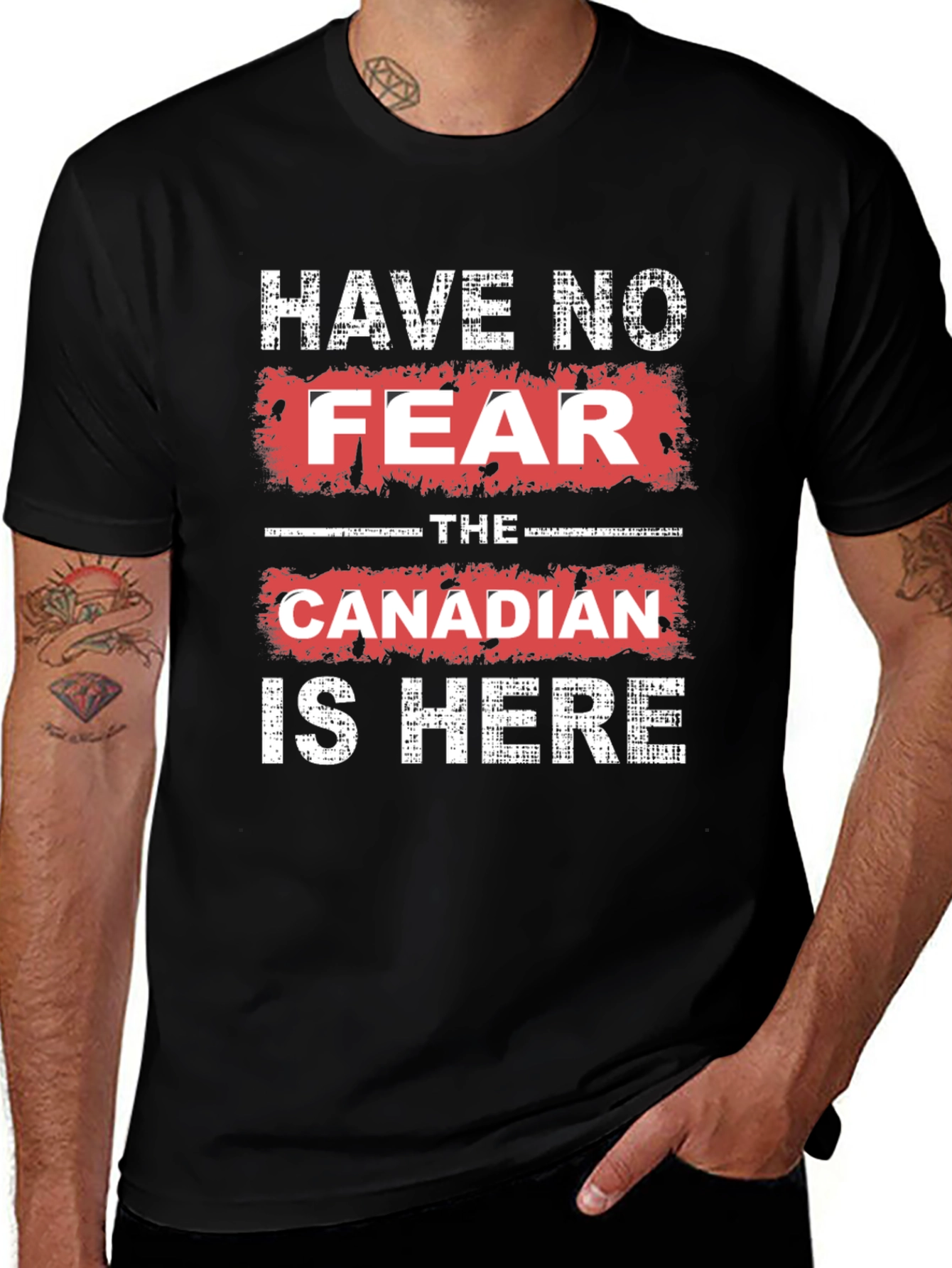 Variant 26 of Have No Fear, The Canadian is Here T-Shirt