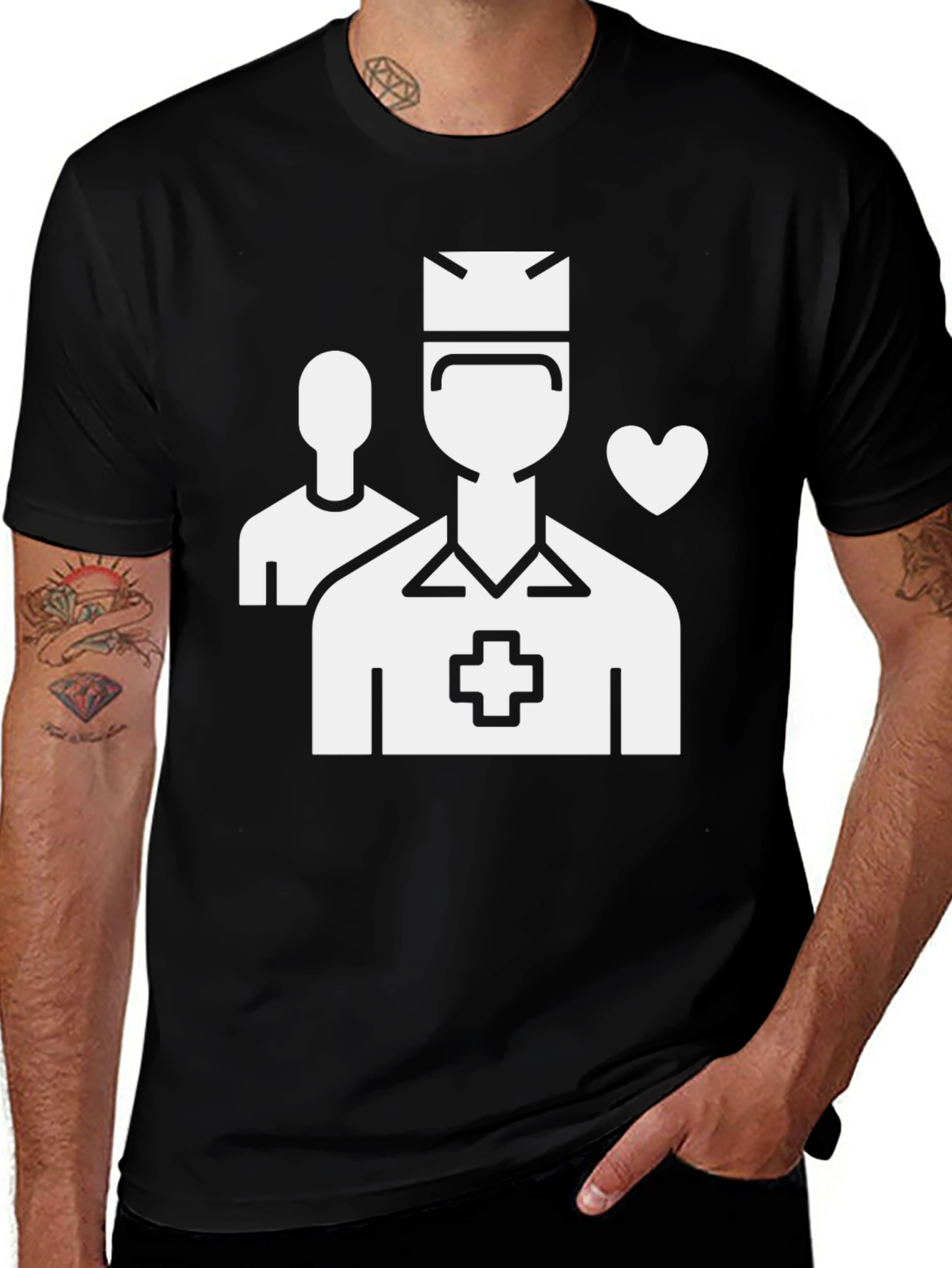 Variant 2 of Healthcare Hero T-Shirt: Show Your Support!