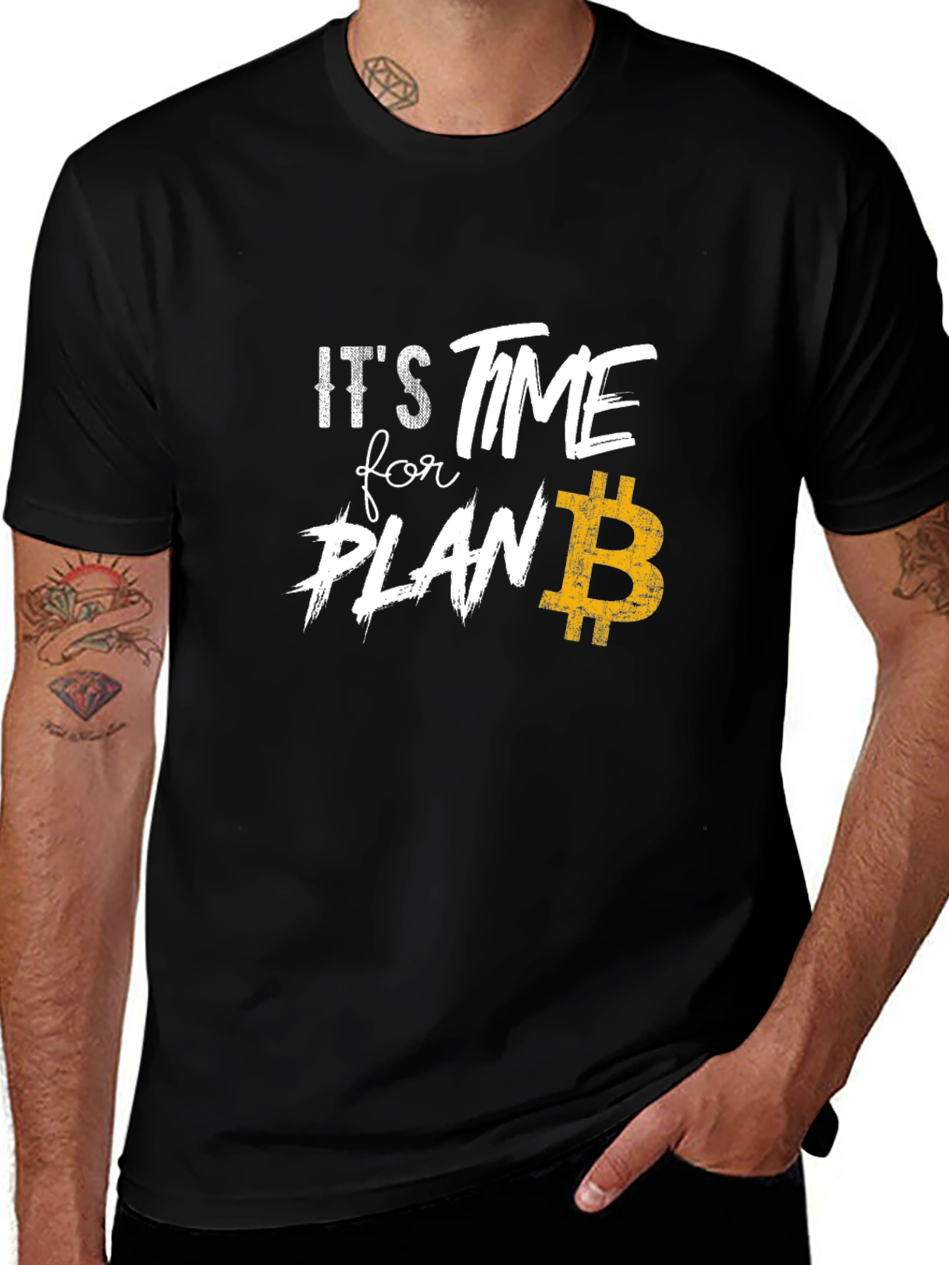 It's Time for Plan B Bitcoin T-Shirt