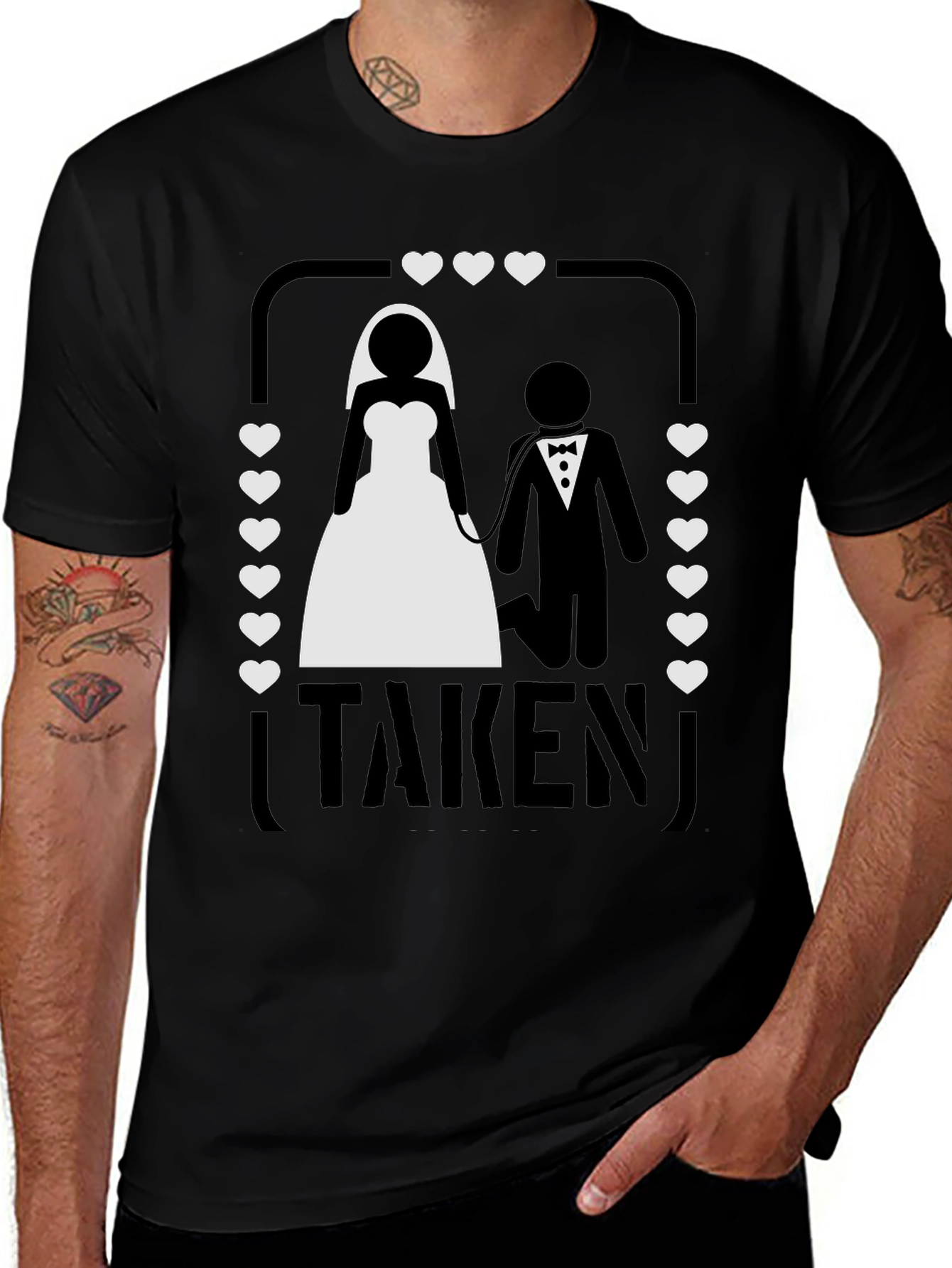 Variant 15 of Taken Wedding T-Shirt