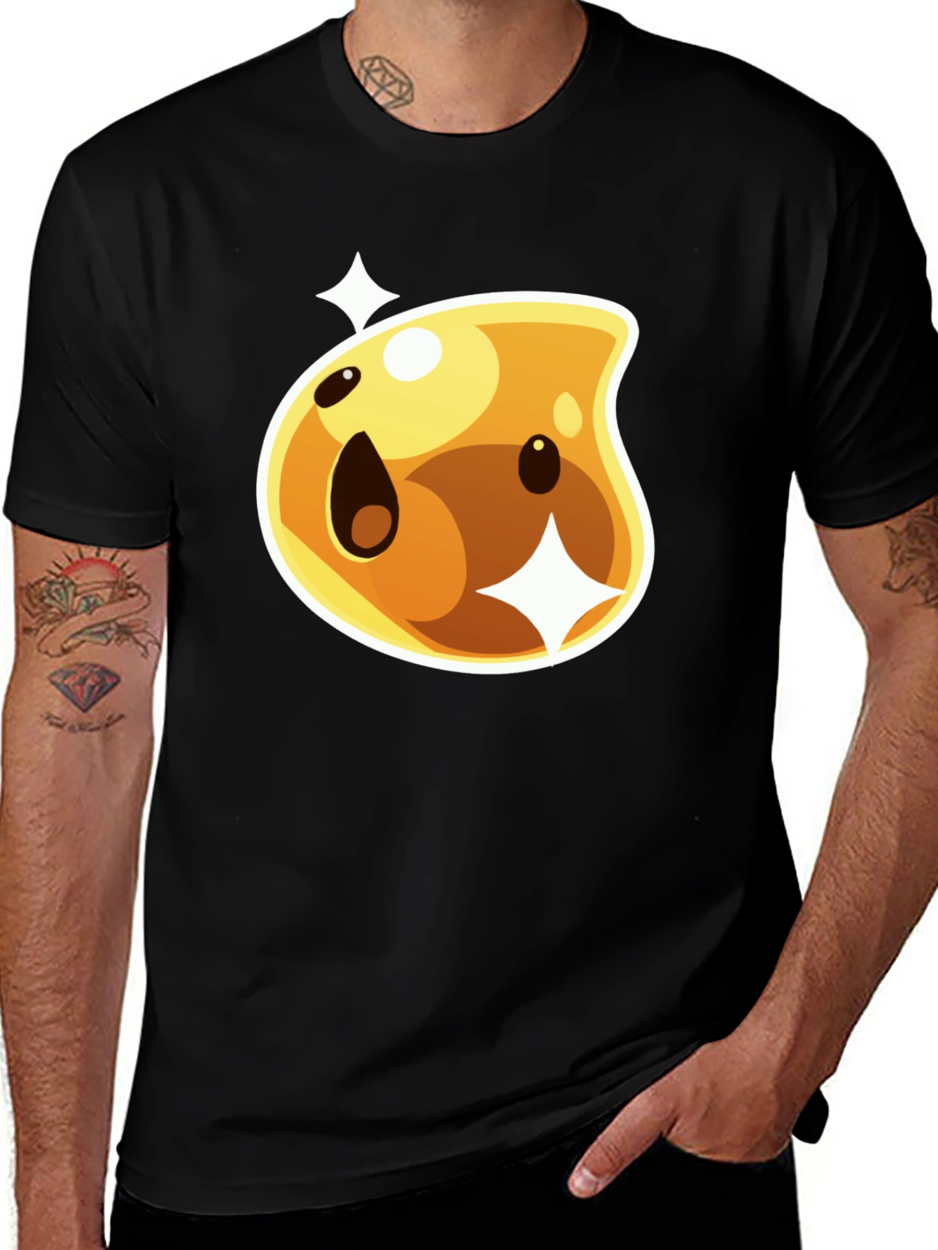Variant 19 of Golden Slime T-Shirt - Fun Cartoon Tee