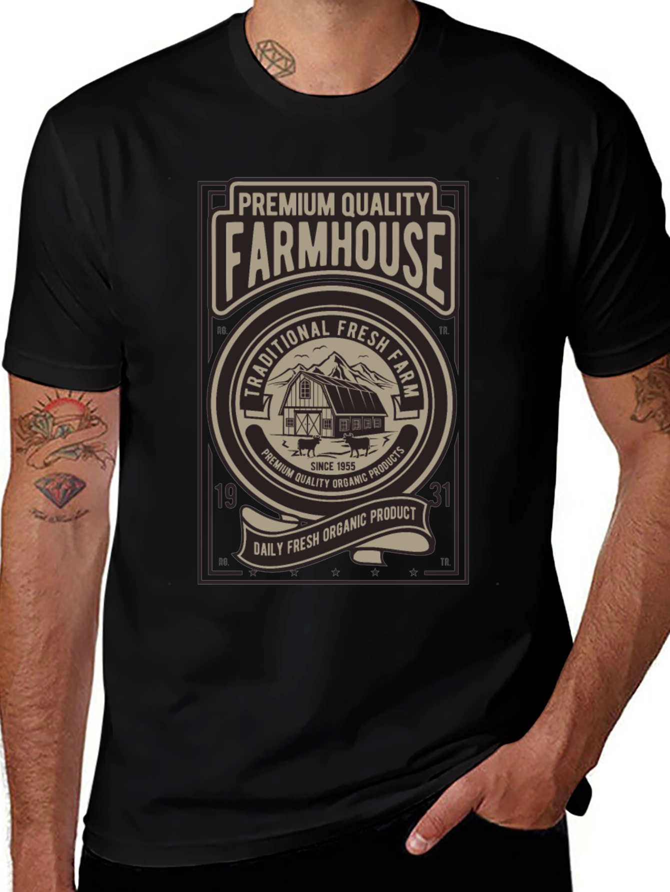 Variant 21 of Premium Farmhouse Graphic Tee