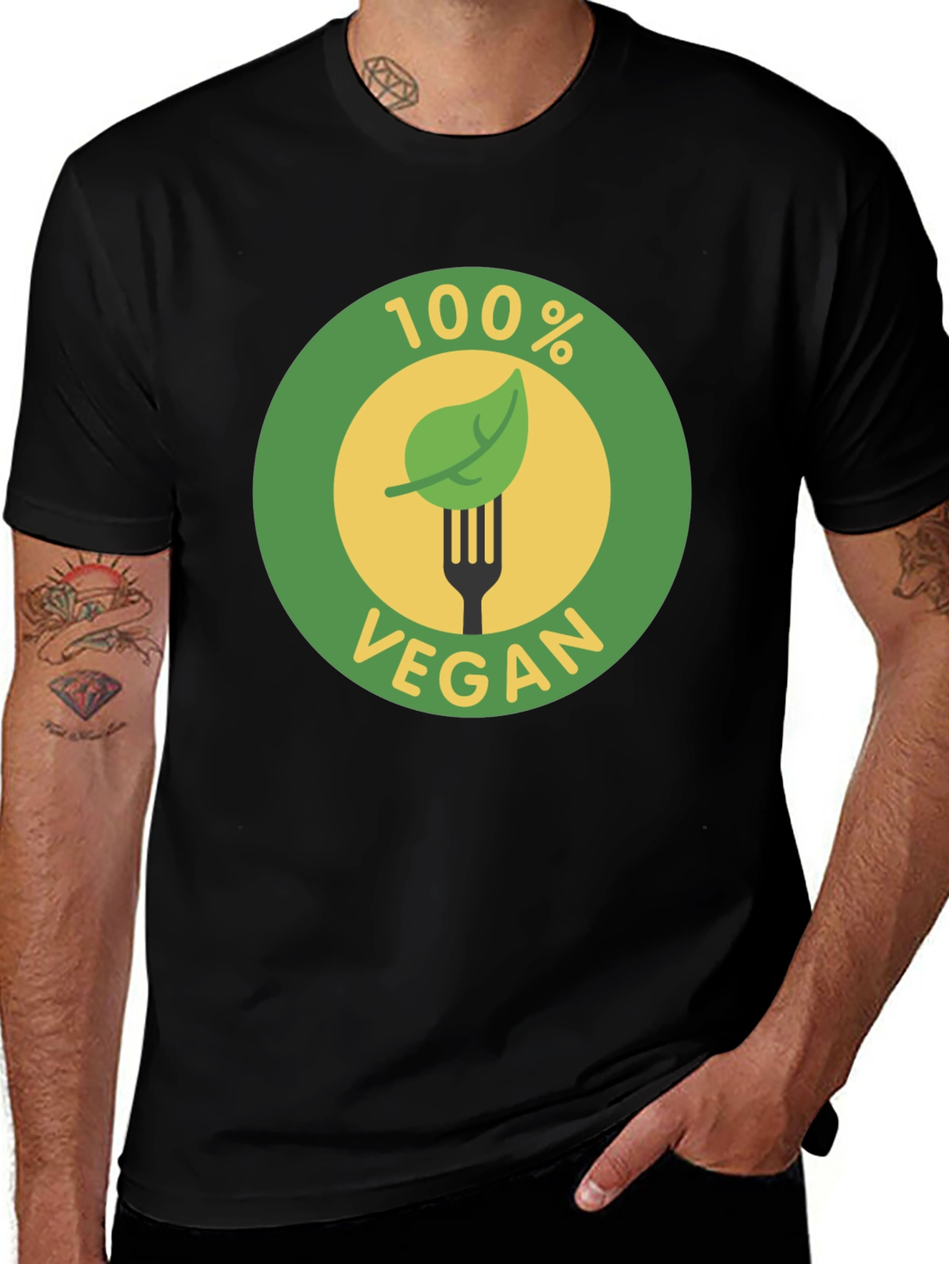 Variant 19 of 100% Vegan T-Shirt - Plant Based Lifestyle Tee