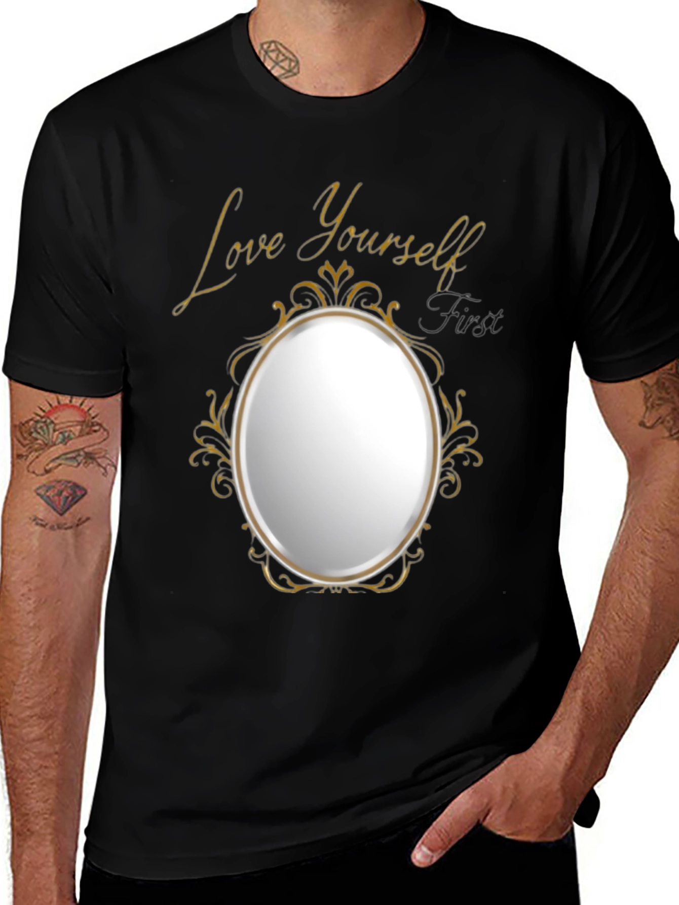 Variant 11 of Love Yourself First Graphic Tee