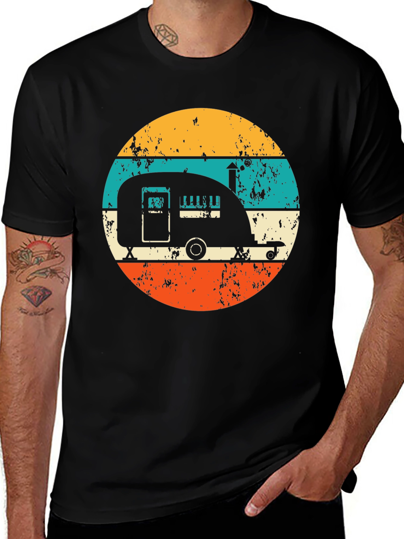 Retro Camper Graphic T-Shirt