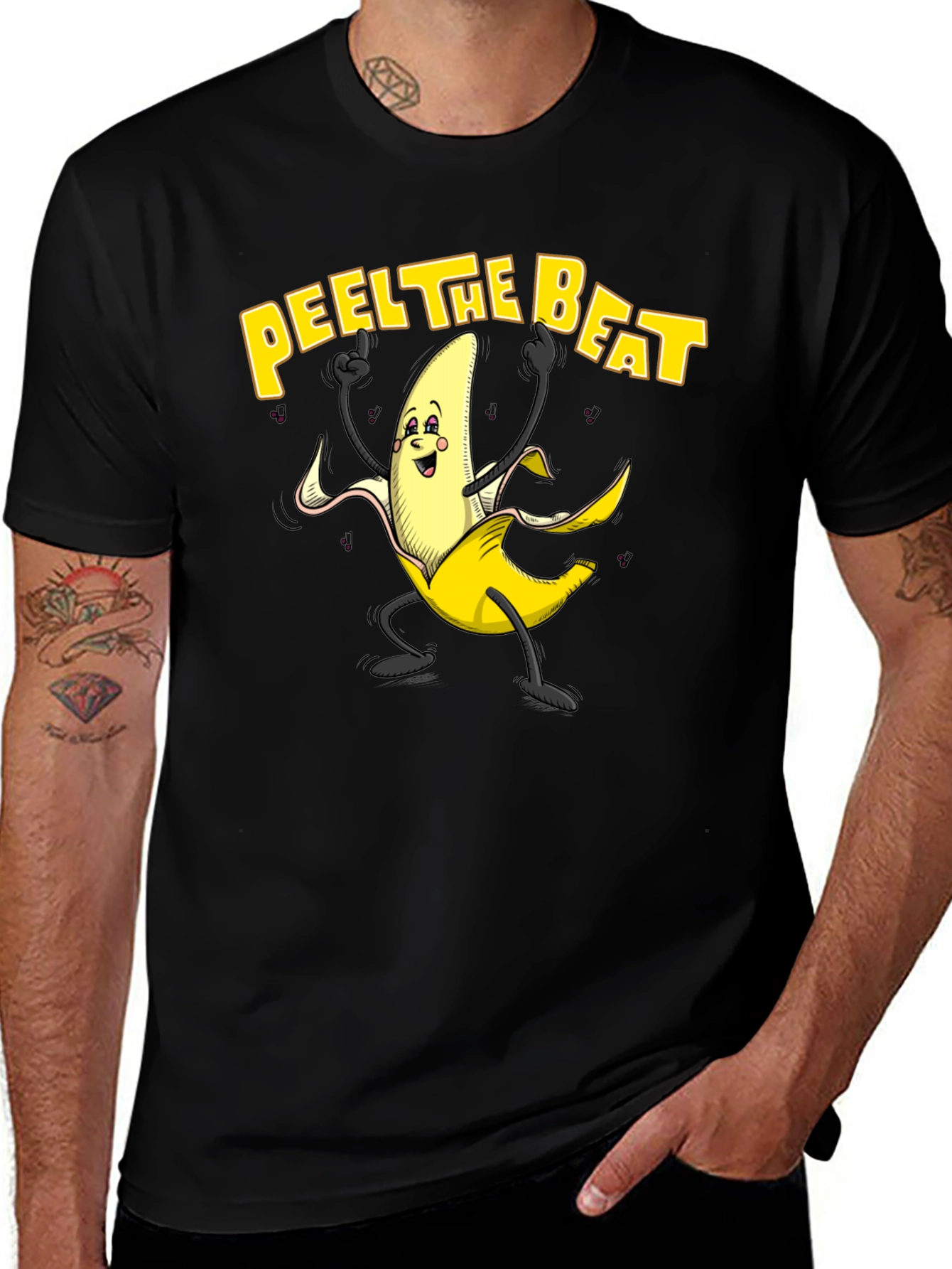 Variant 12 of Peel The Beat Banana Graphic T-Shirt