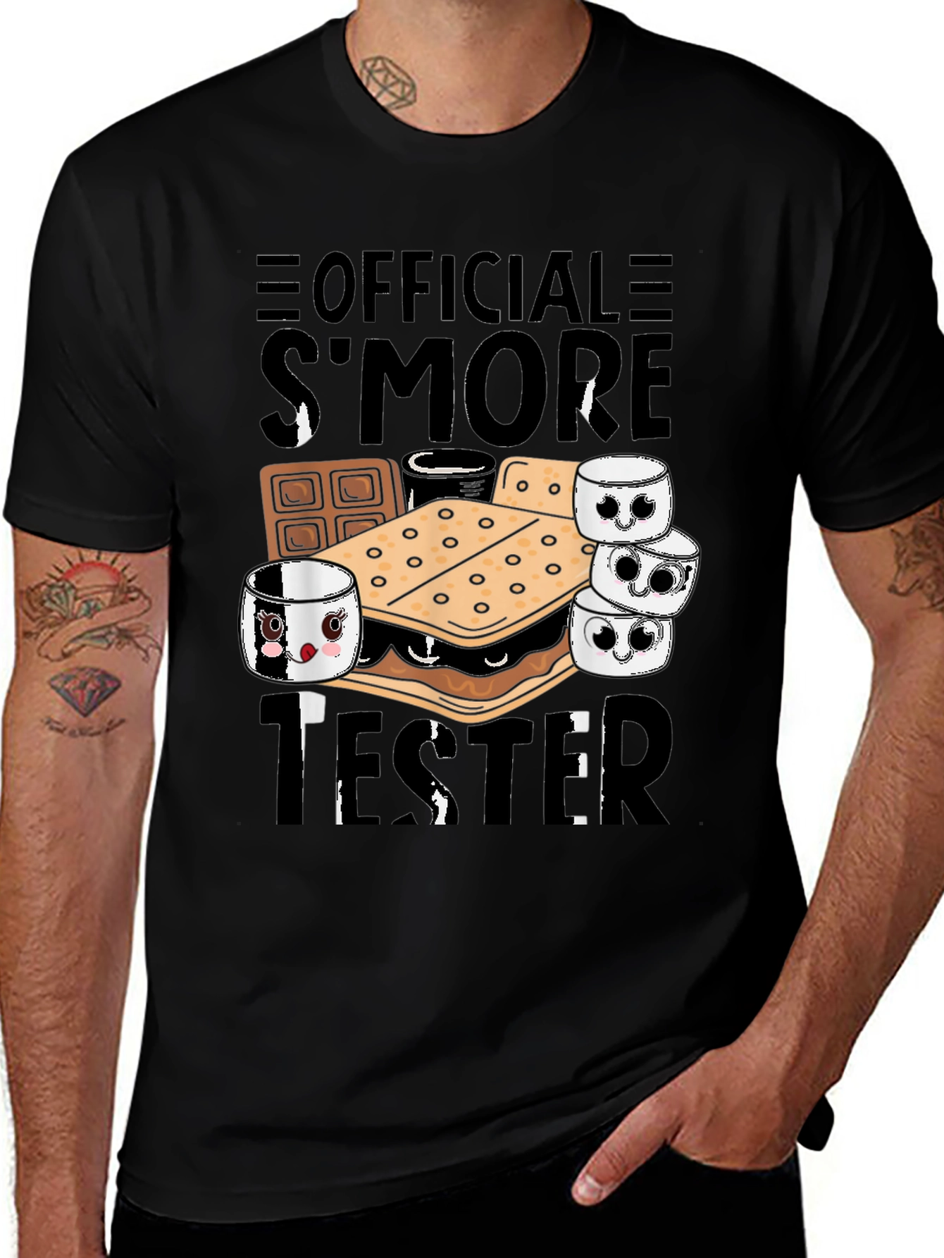 Variant 16 of Official S'more Tester Graphic Tee