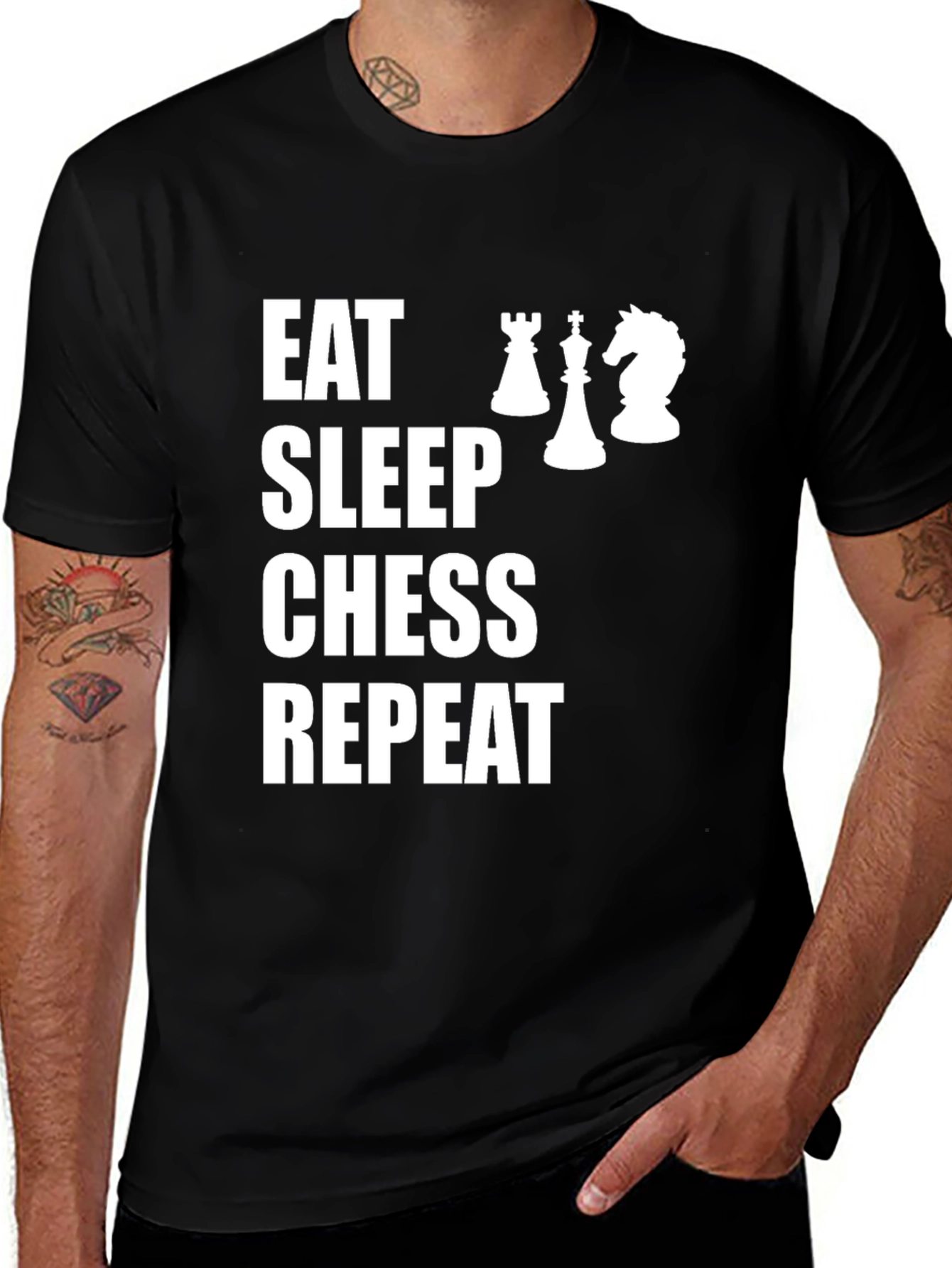 Eat Sleep Chess Repeat T-Shirt