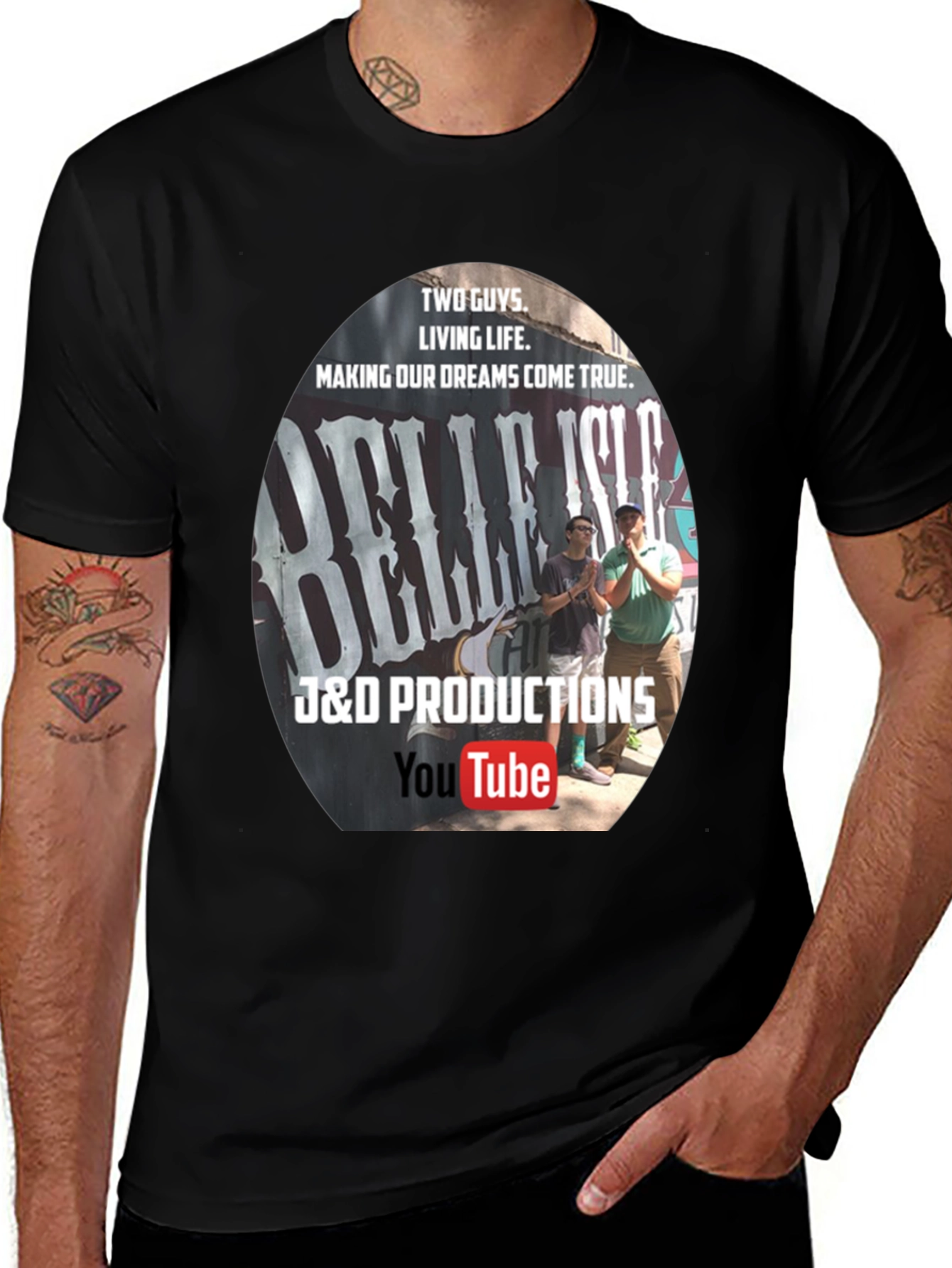 Variant 26 of J&D Productions YouTube T-Shirt