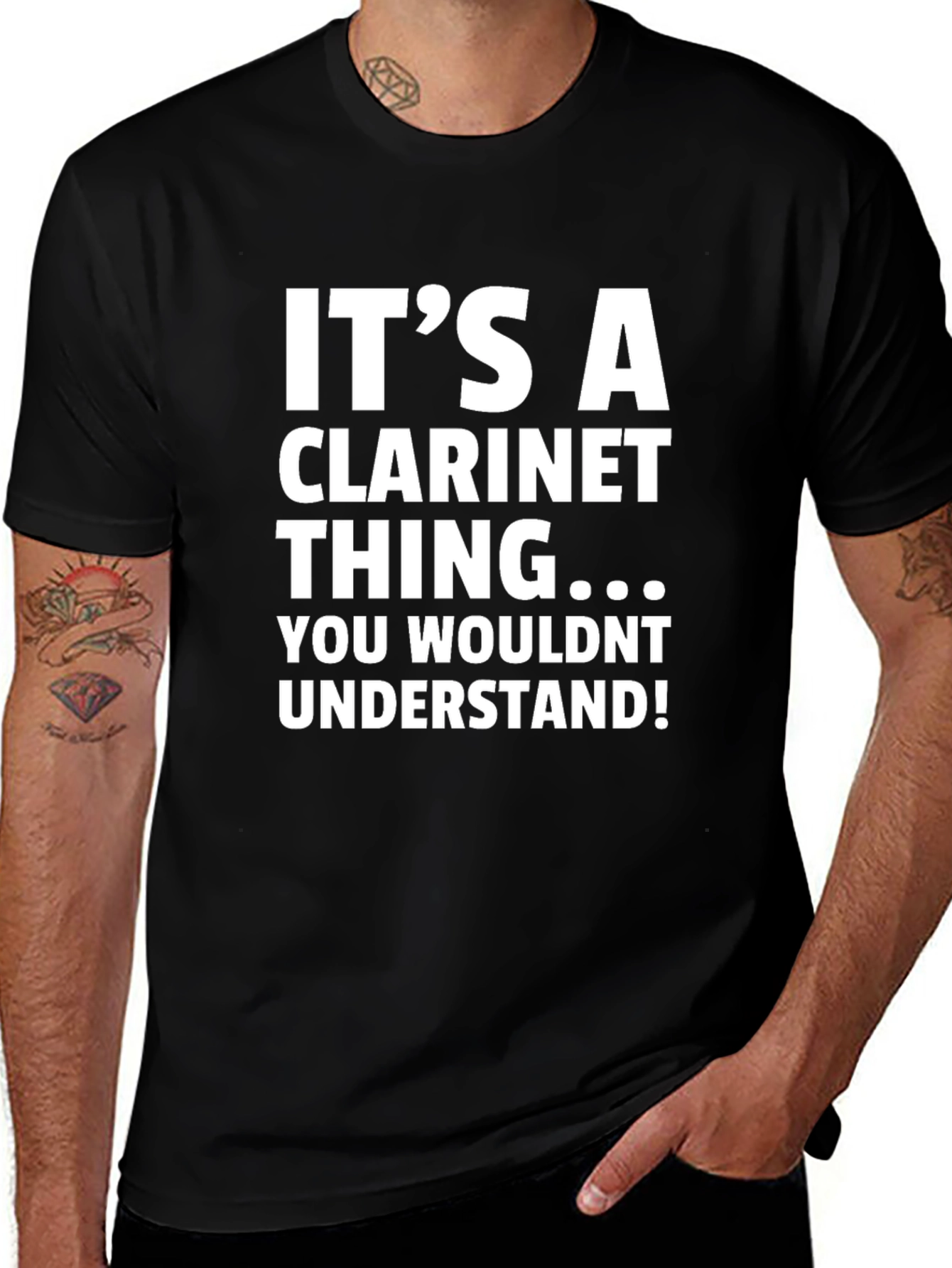 Variant 2 of It's a Clarinet Thing T-Shirt