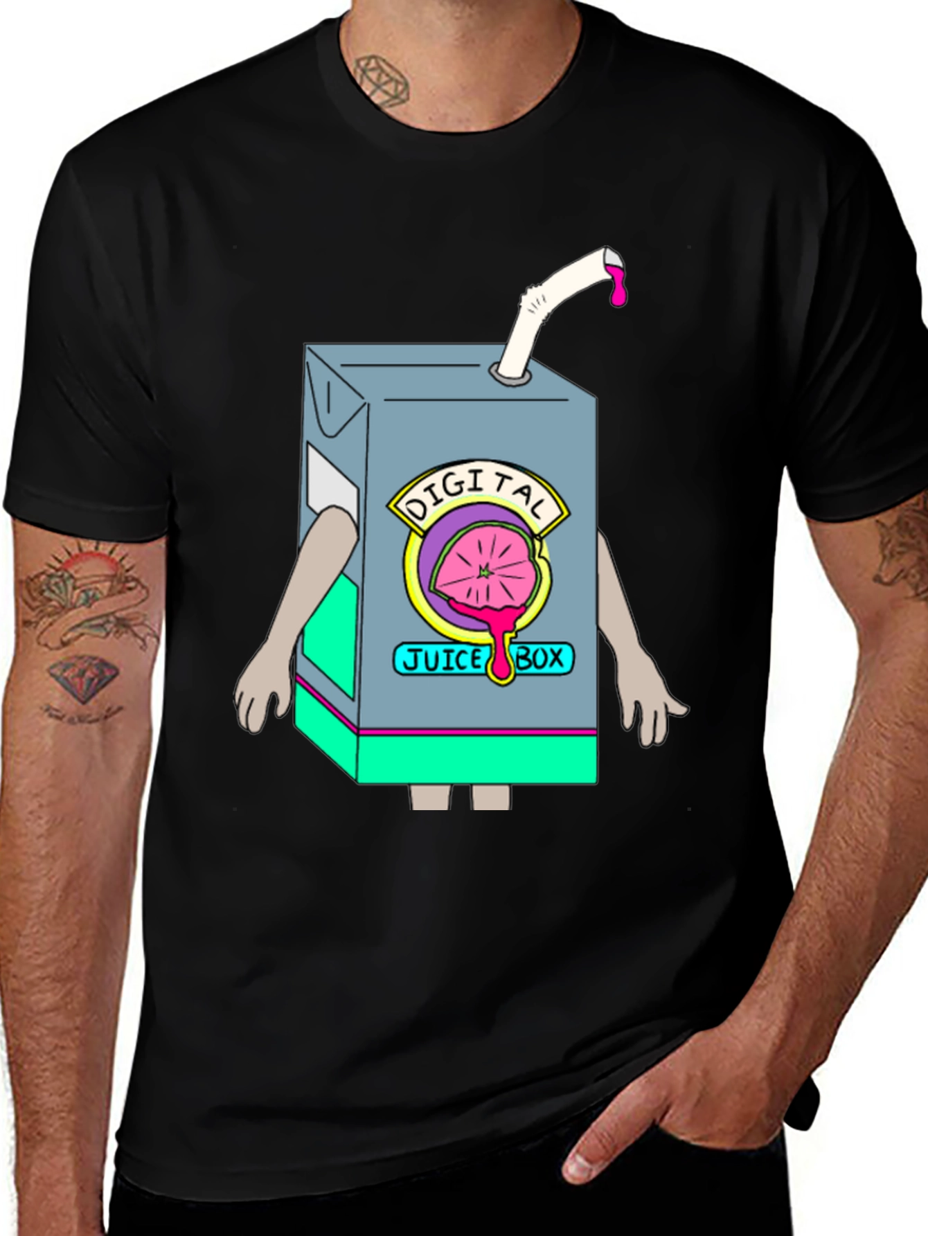Variant 27 of Digital Juice Box T-Shirt