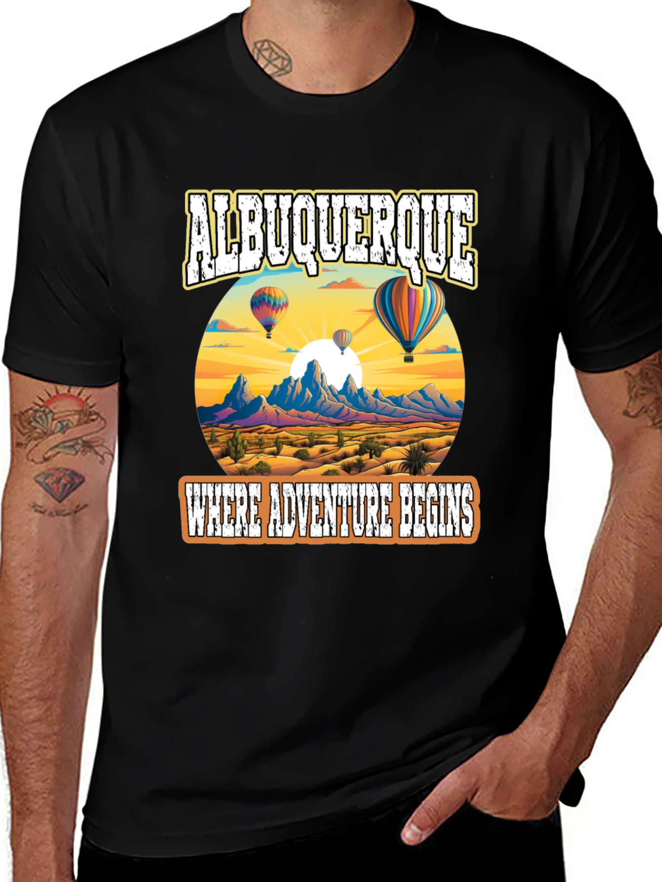 Albuquerque Adventure Begins T-Shirt
