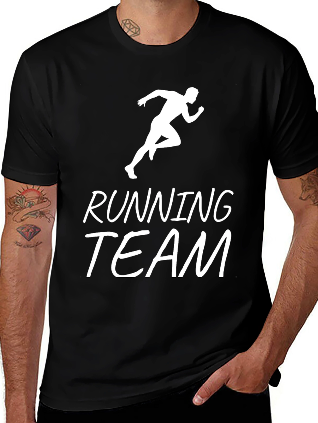 Variant 29 of Running Team Graphic Tee