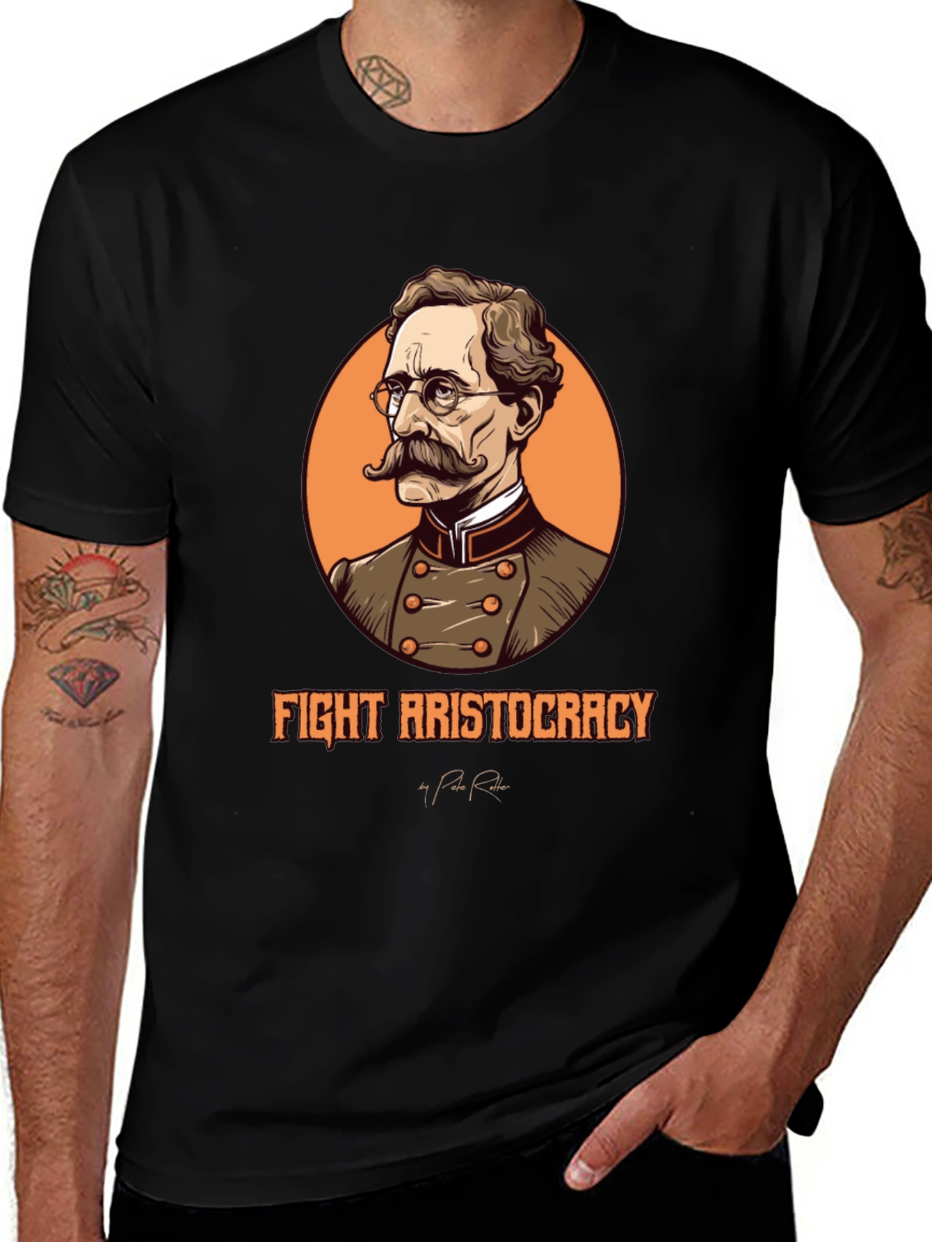 Variant 9 of Fight Aristocracy Graphic Tee