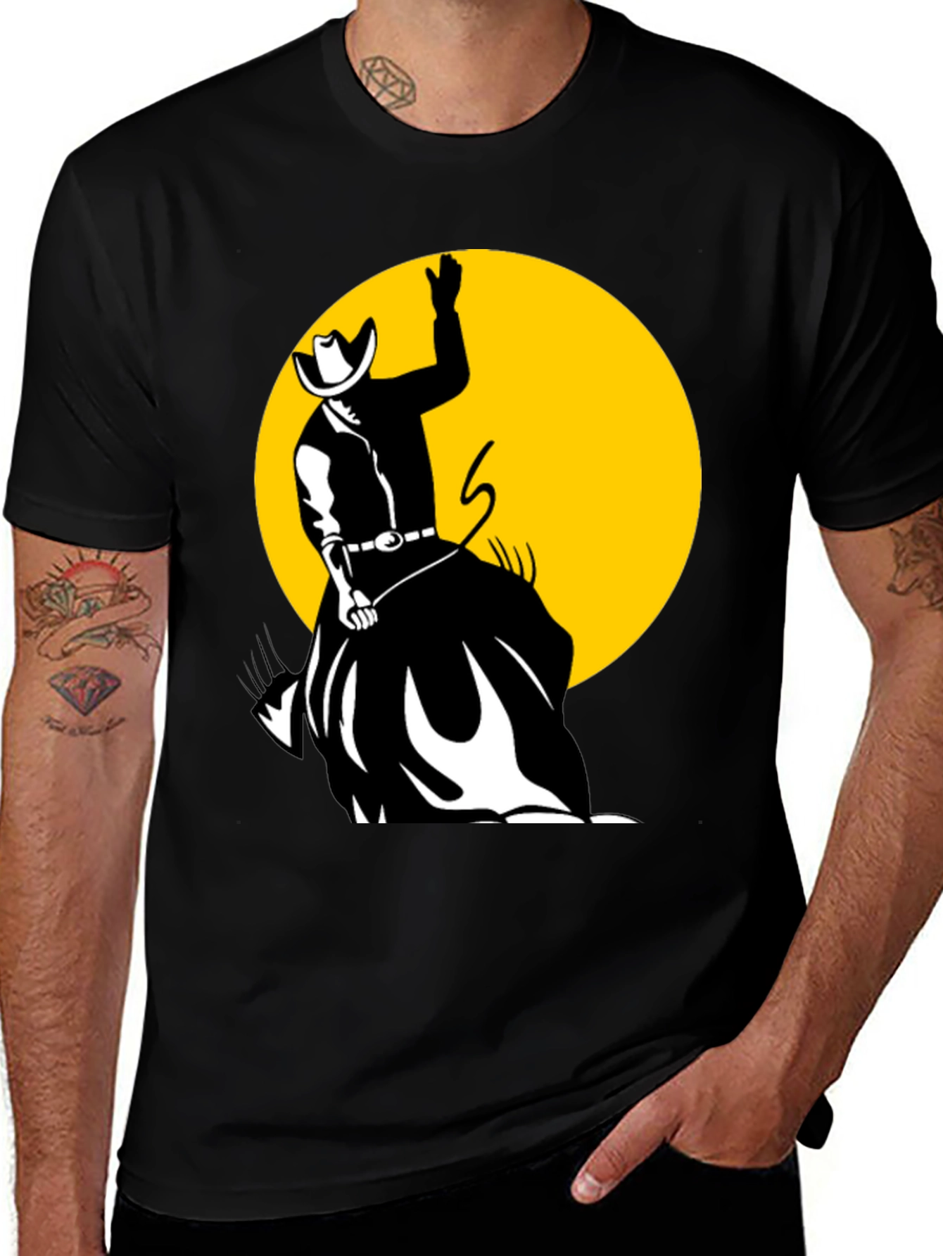 Variant 14 of Rodeo Cowboy Graphic T-Shirt