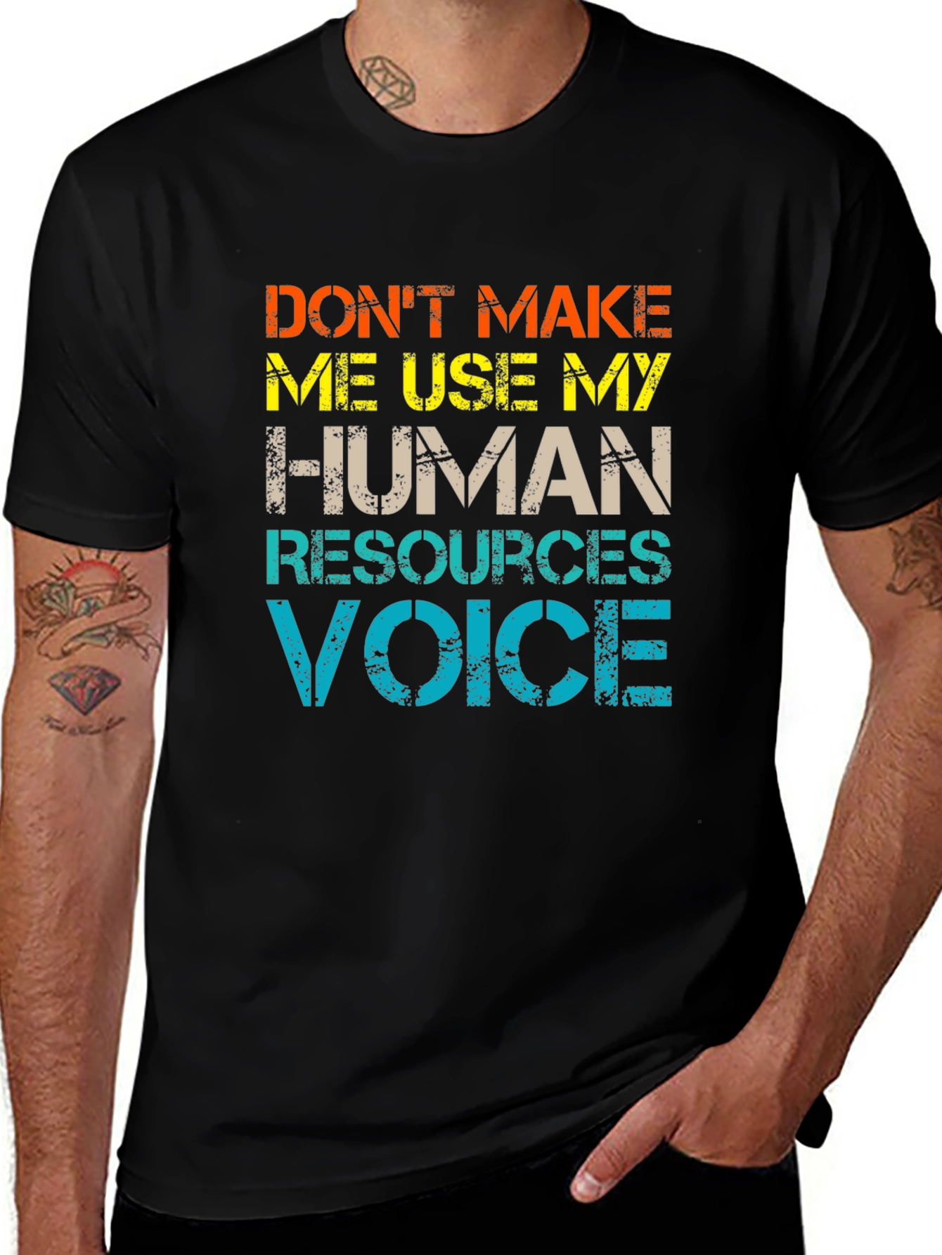HR Voice T-Shirt - Human Resources Staff Tee