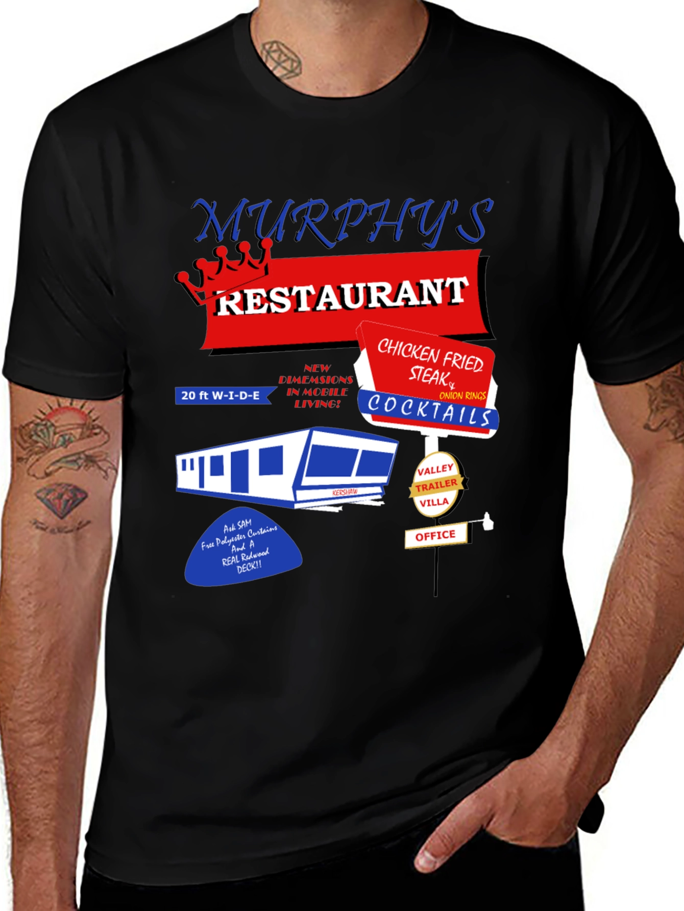 Variant 9 of Murphy's Restaurant T-Shirt