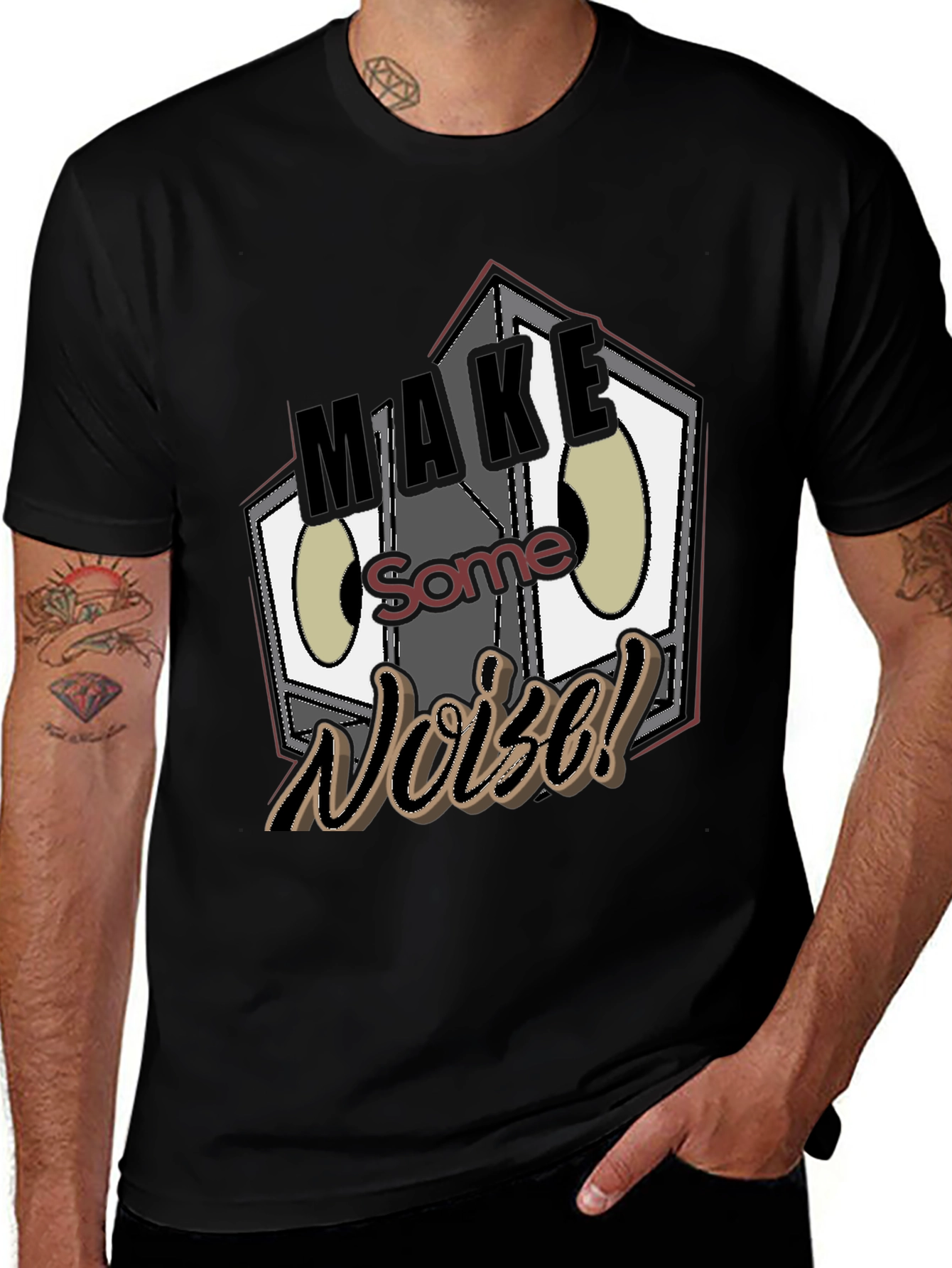 Variant 21 of Make Some Noise Graphic Tee