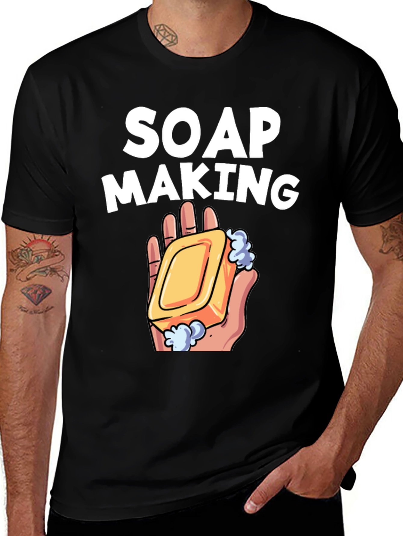 Variant 17 of Soap Making T-Shirt - Novelty Graphic Tee