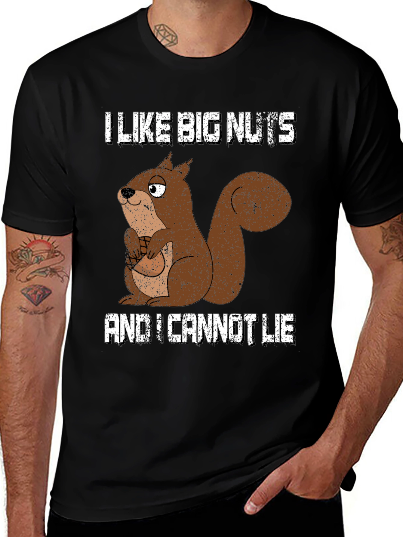 Variant 12 of I Like Big Nuts Squirrel T-Shirt