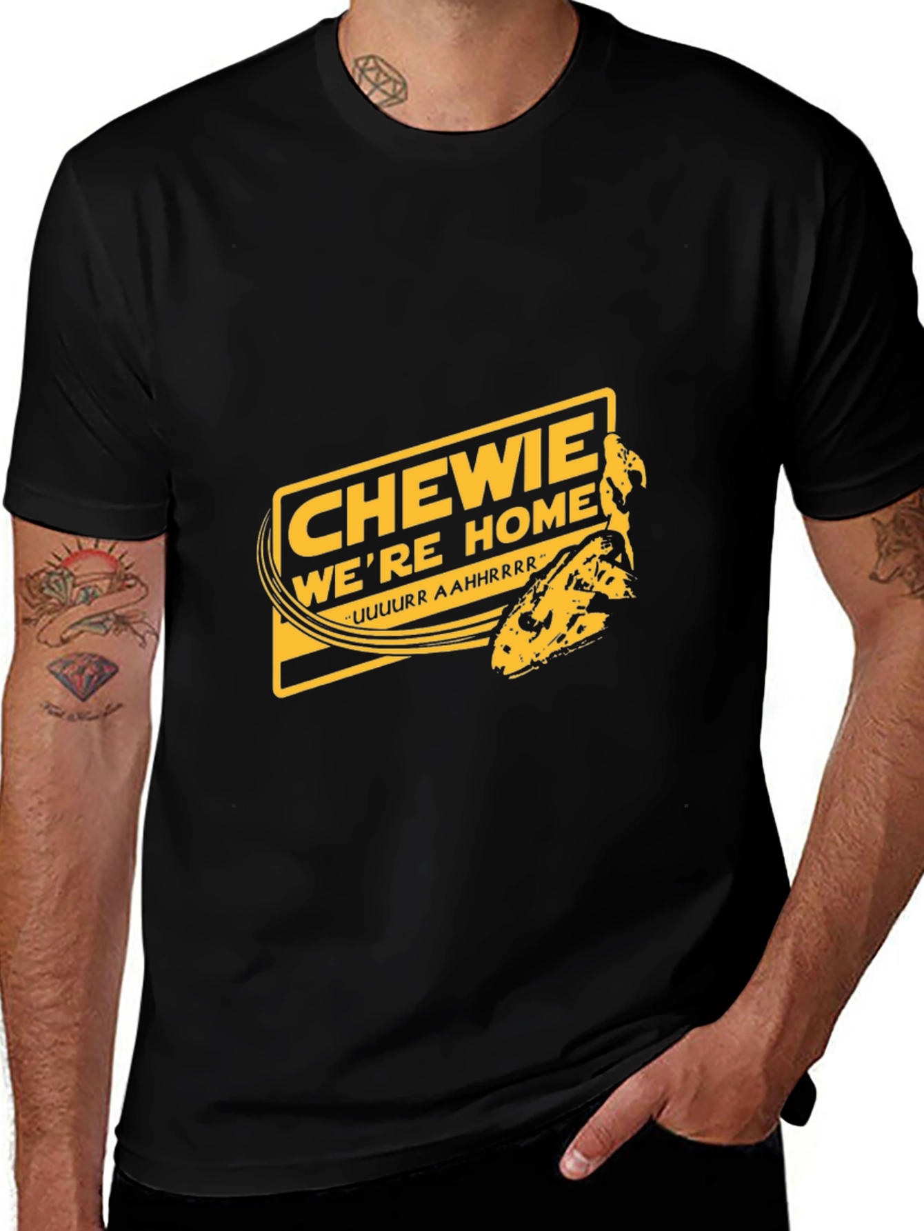 Chewie We're Home Graphic T-Shirt
