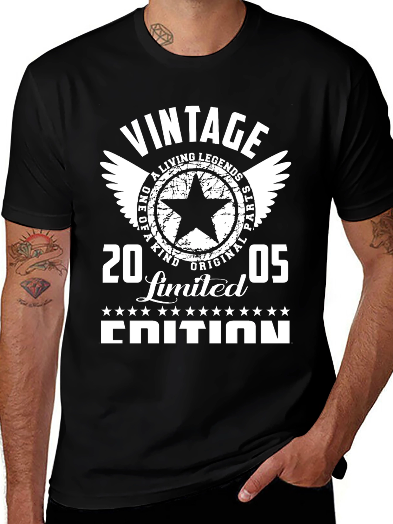 Variant 22 of Vintage 2005 Limited Edition Graphic T-Shirt